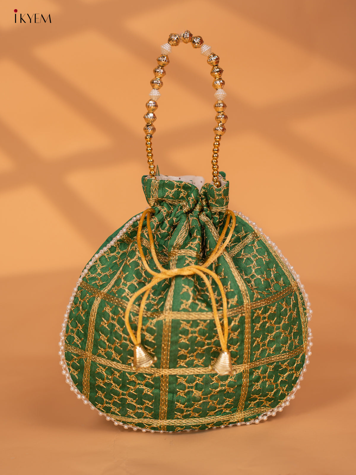 Potli Bag with Golden Zari Work - Return Gift - KC28118