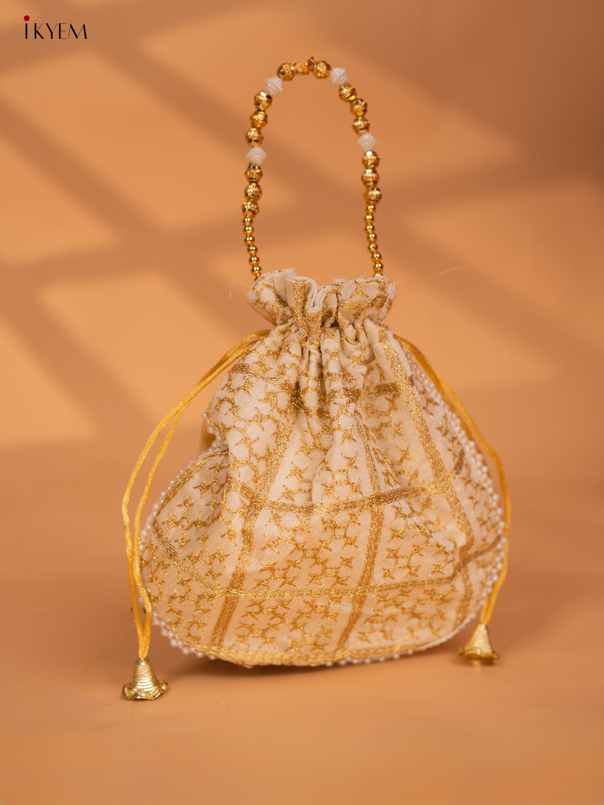 Potli Bag with Golden Zari Work - Return Gift - KC28118