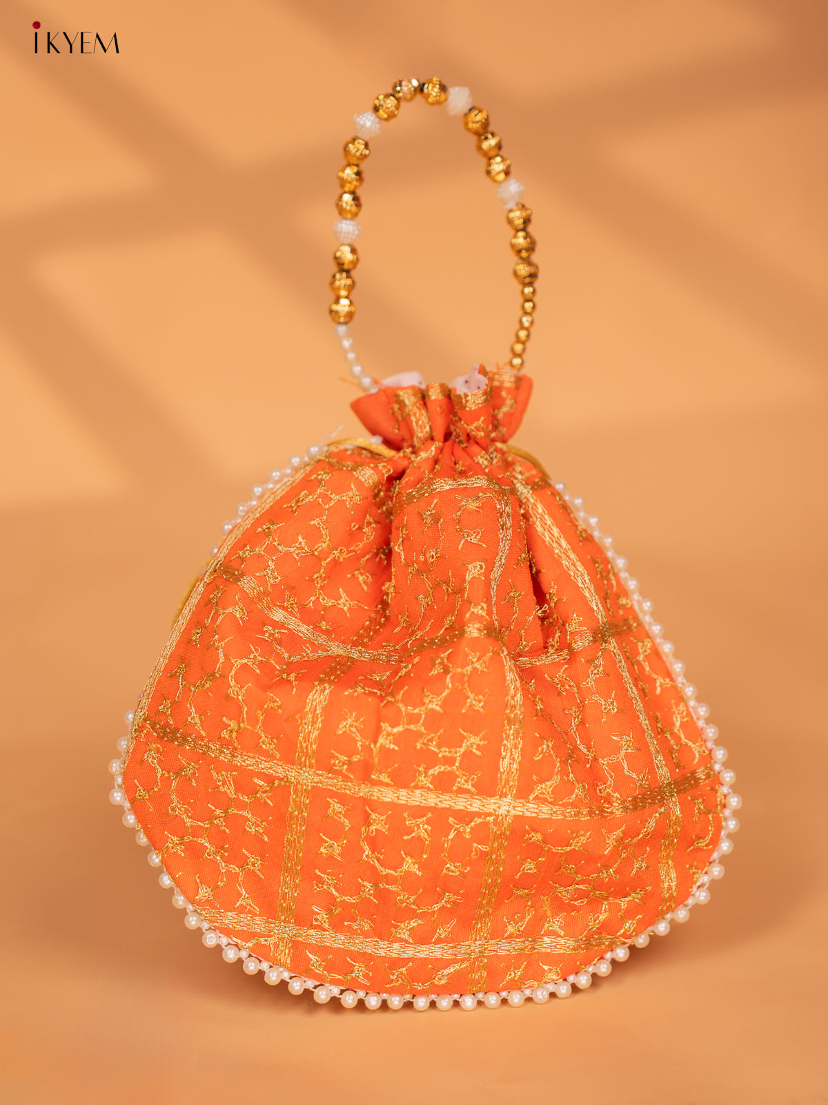 Potli Bag with Golden Zari Work - Return Gift - KC28118