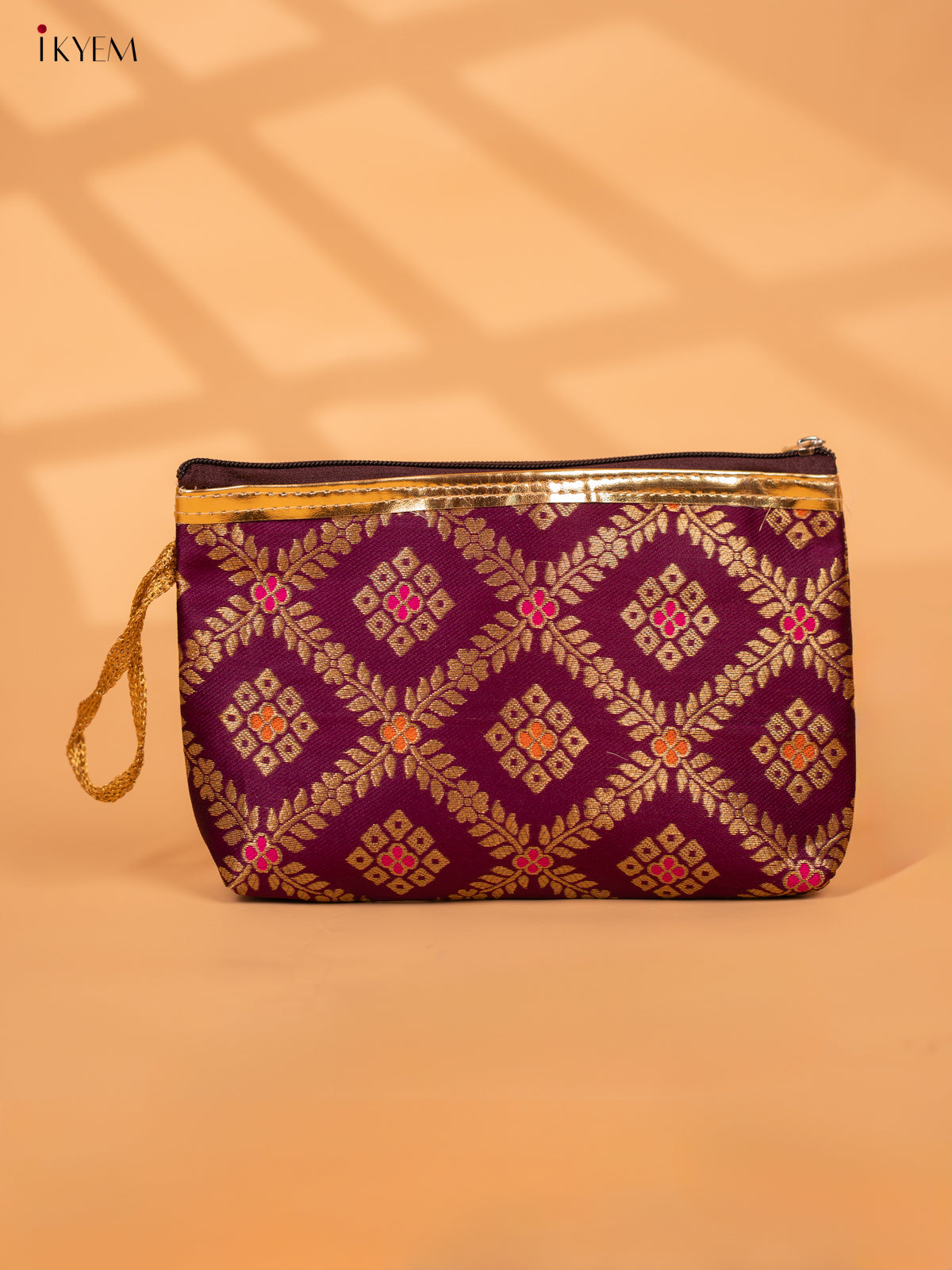 Meenakari Brocode Purse - Return Gift -KC28124