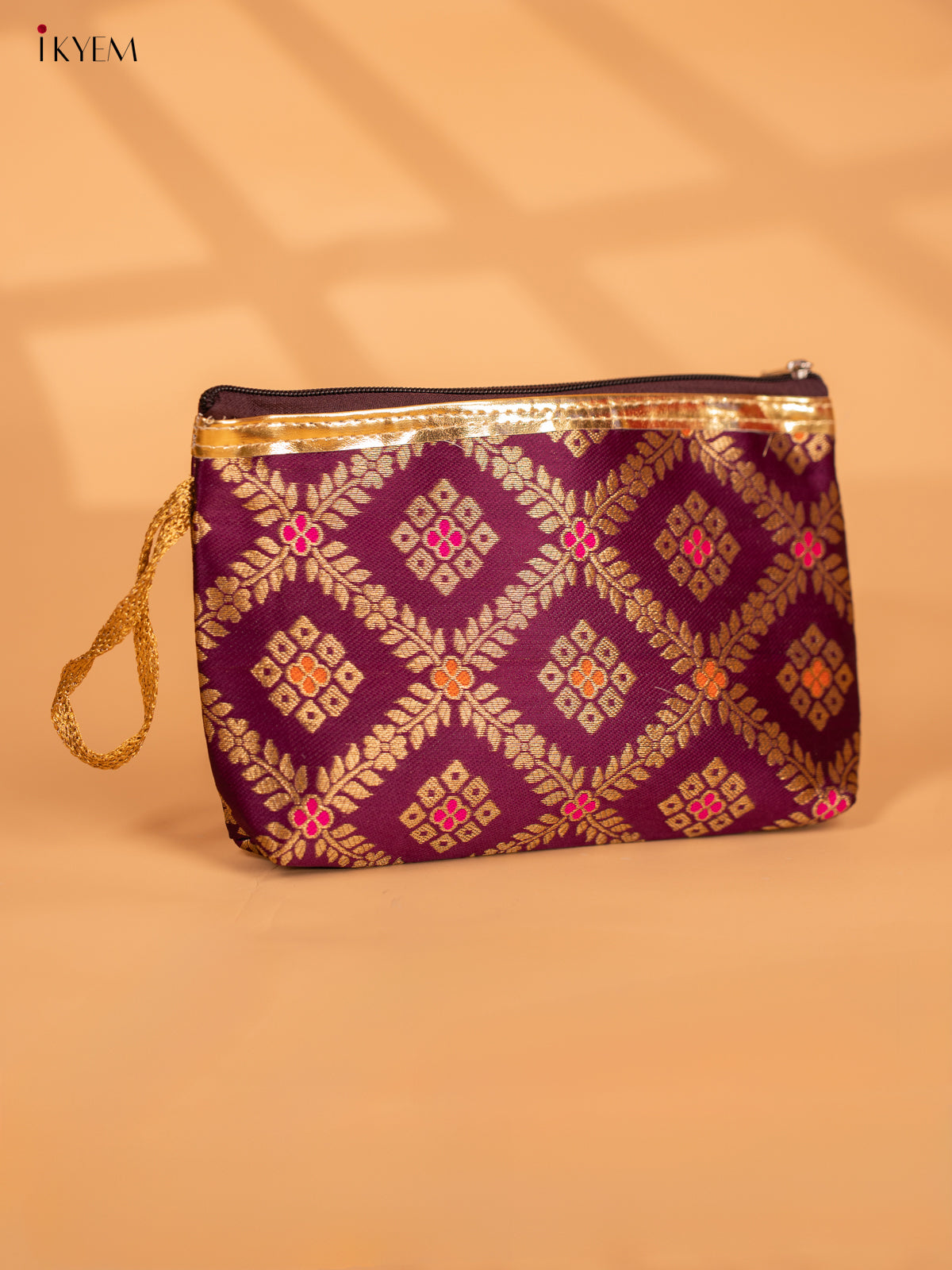 Meenakari Brocode Purse - Return Gift -KC28124