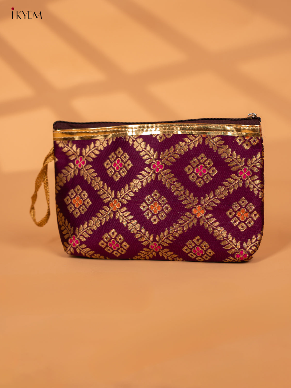 Meenakari Brocode Purse - Return Gift -KC28124
