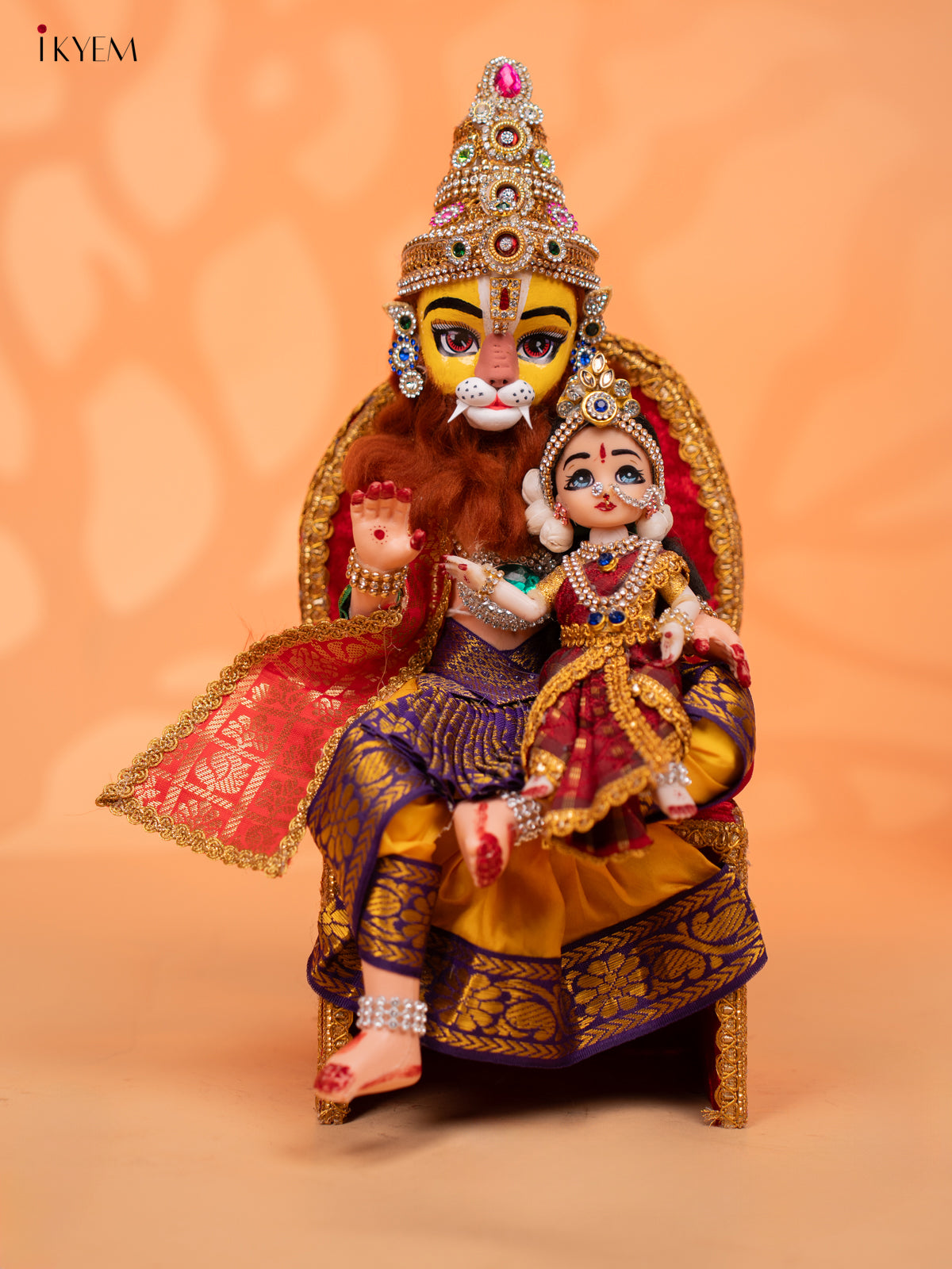 LAKSHMI NARASIMMHA Doll - 14 inch - KC28126