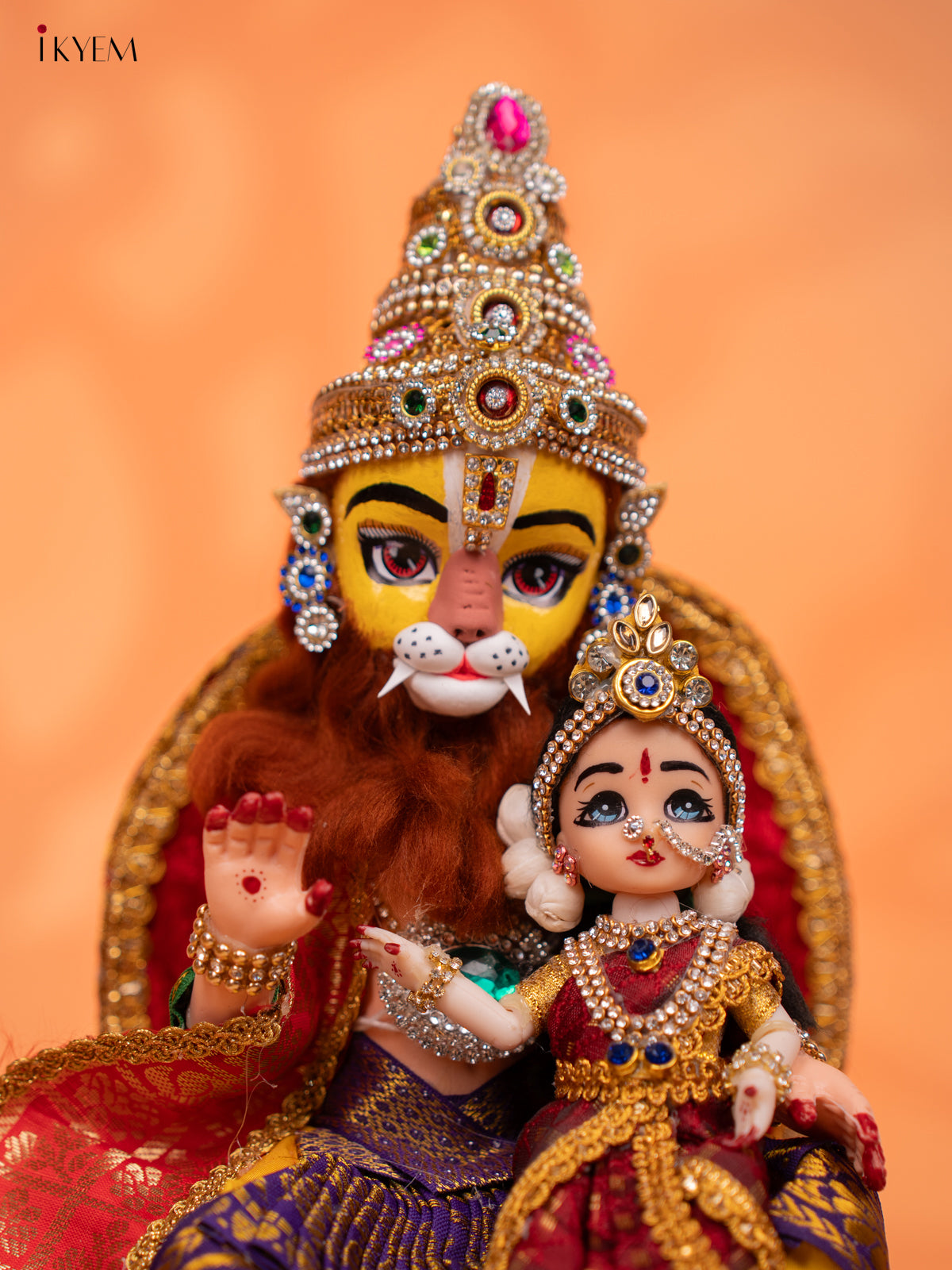 LAKSHMI NARASIMMHA Doll - 14 inch - KC28126