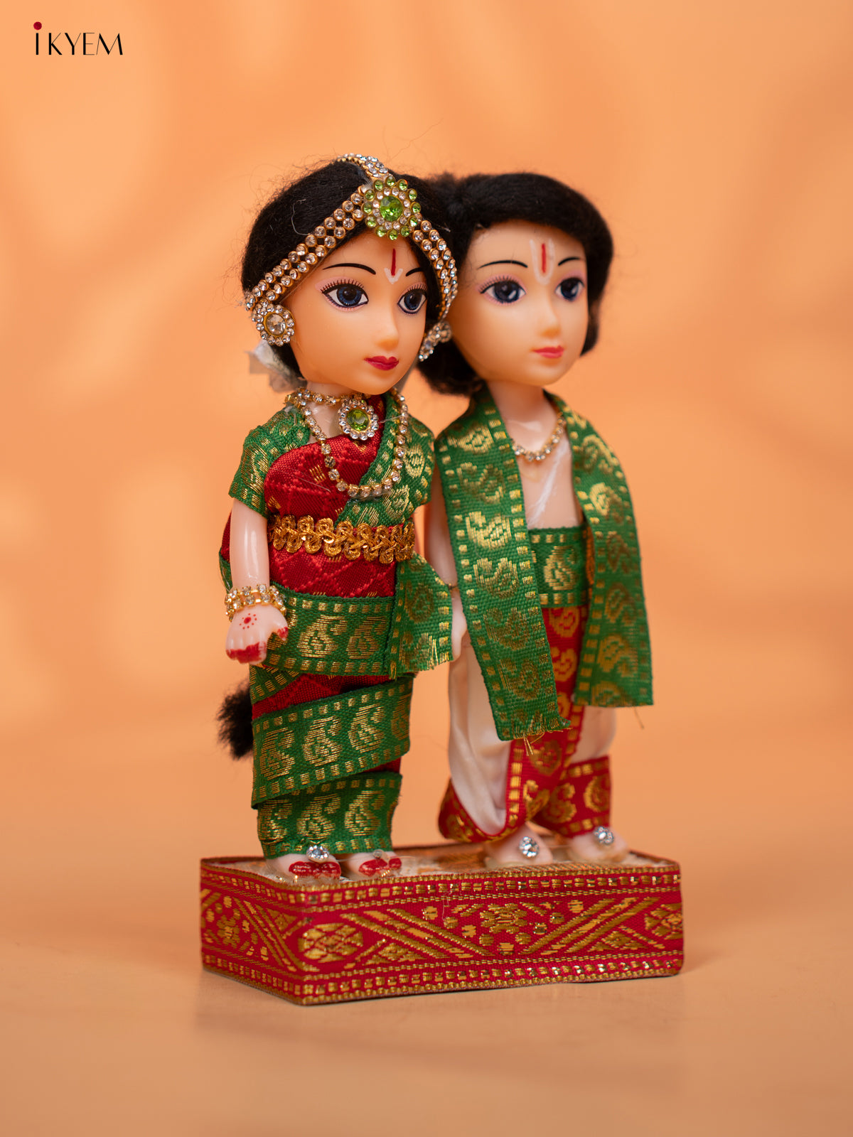 IYENGAR COUPLE - Golu Display Doll - 7 inch - KC28134