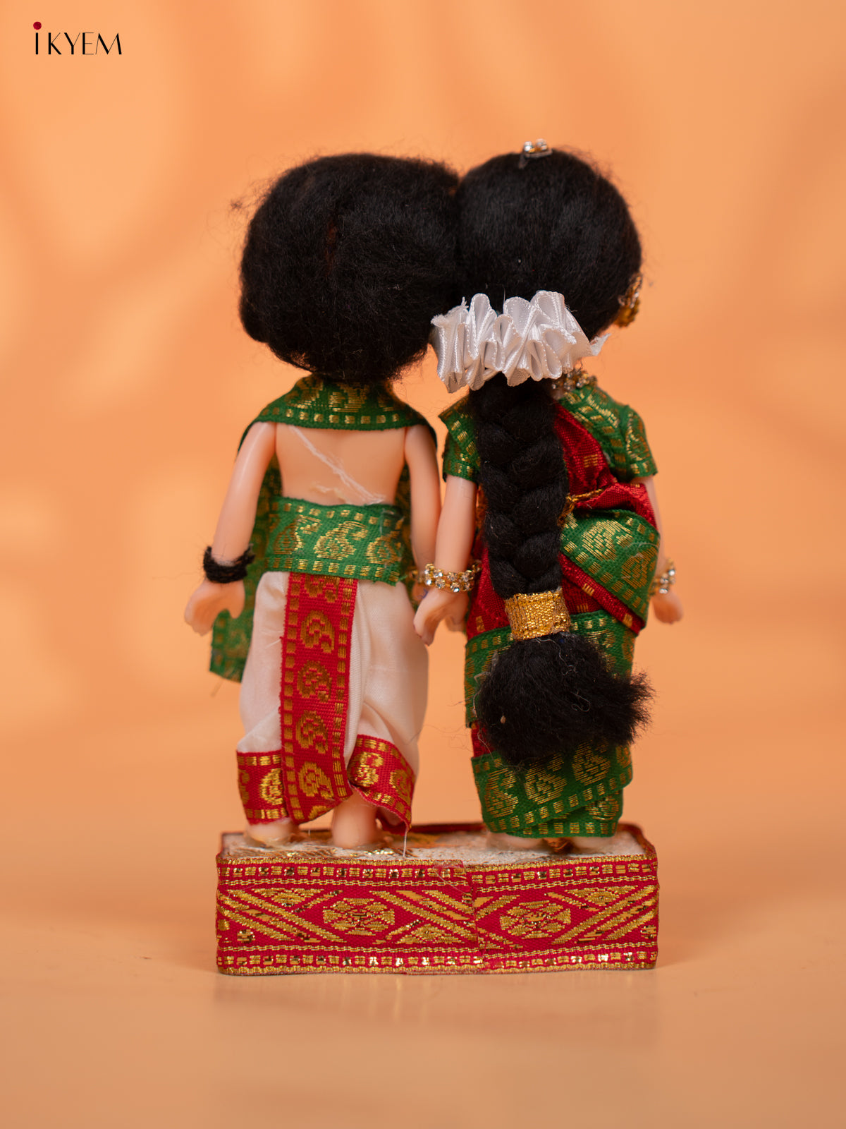 IYENGAR COUPLE - Golu Display Doll - 7 inch - KC28134