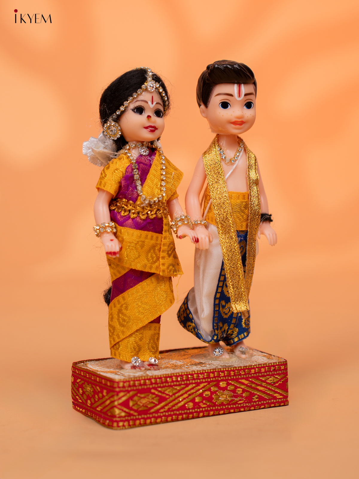 IYENGAR COUPLE - Golu Display Doll - 7 inch - KC28136