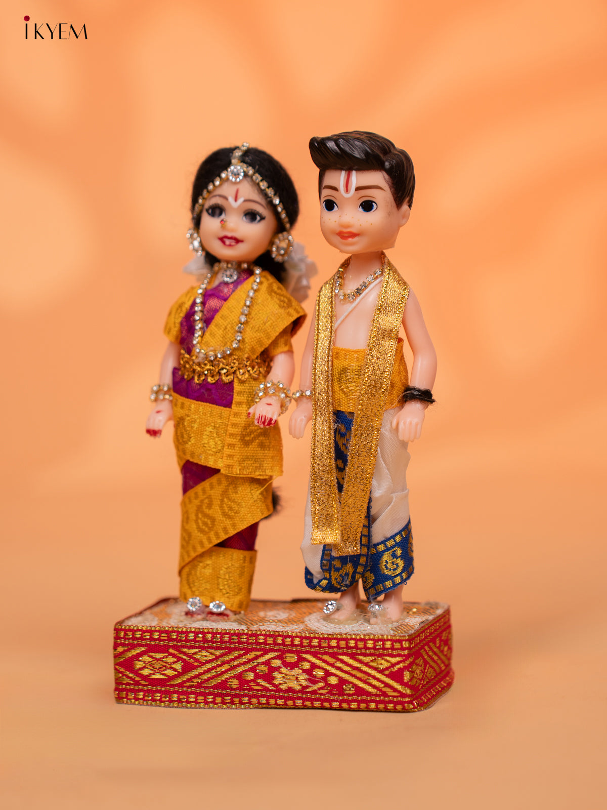 IYENGAR COUPLE - Golu Display Doll - 7 inch - KC28136