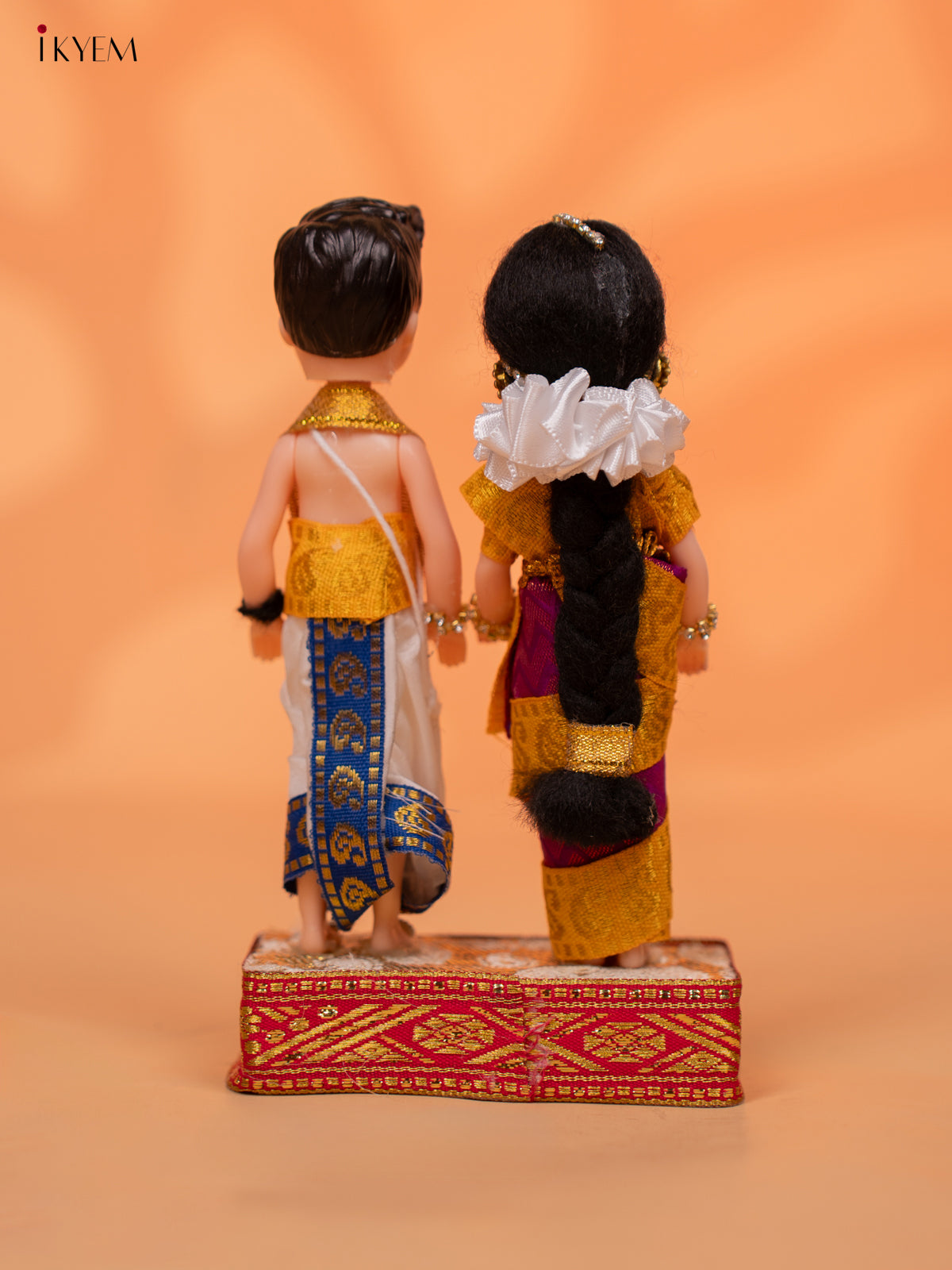IYENGAR COUPLE - Golu Display Doll - 7 inch - KC28136