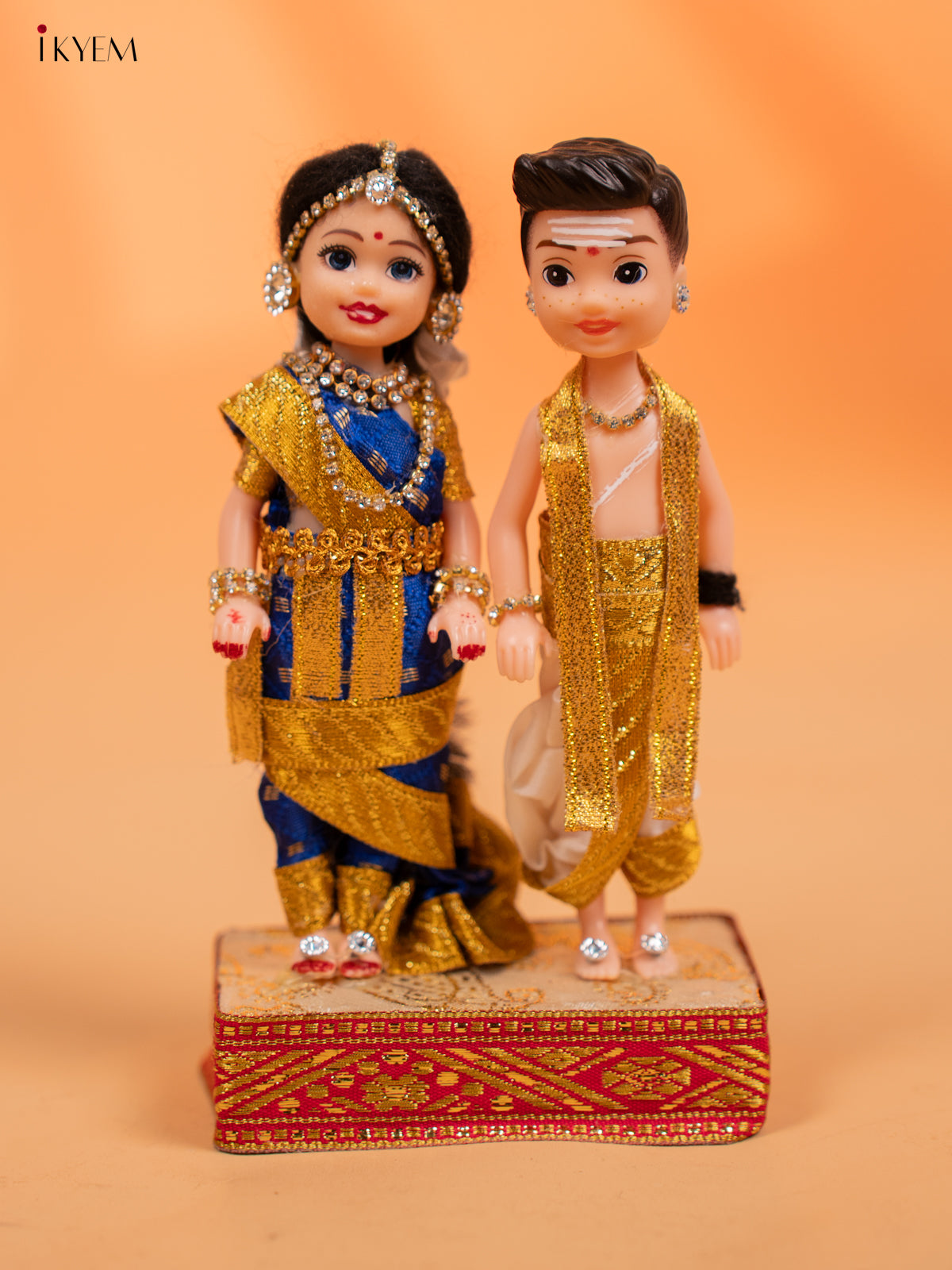 IYER COUPLE - Golu Display Doll 6.5 inch - KC28140