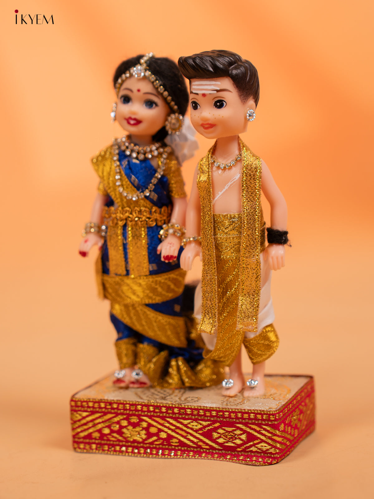 IYER COUPLE - Golu Display Doll 6.5 inch - KC28140