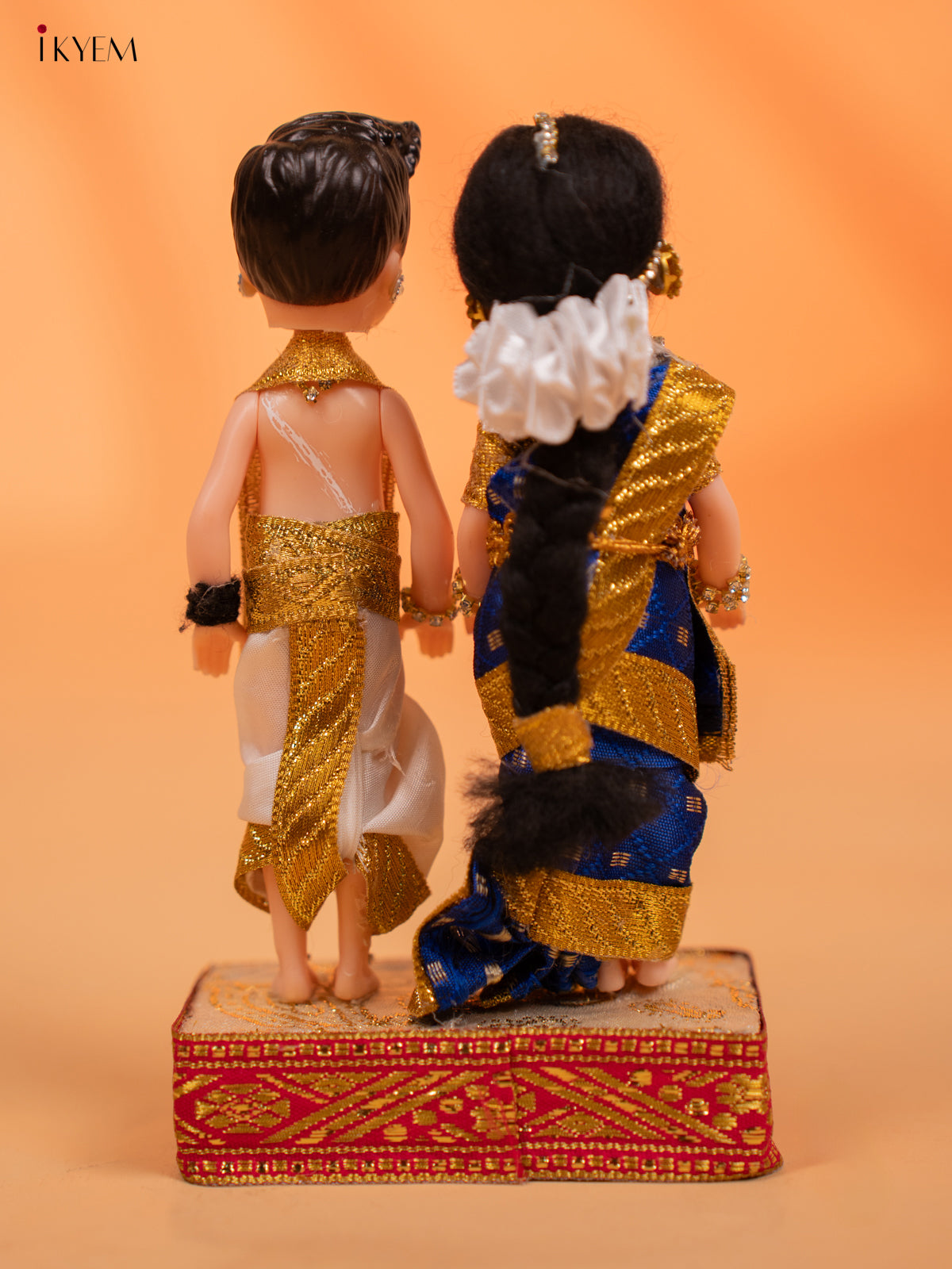 IYER COUPLE - Golu Display Doll 6.5 inch - KC28140