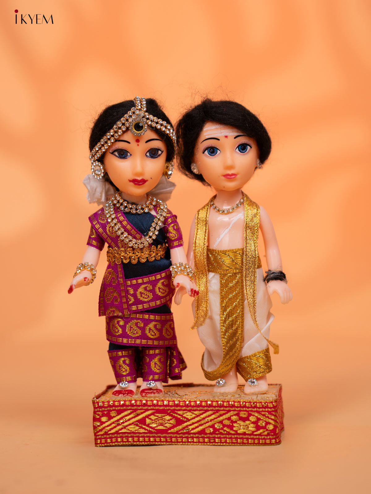 IYER COUPLE - Golu Display Doll - 6.5 inch - KC28141