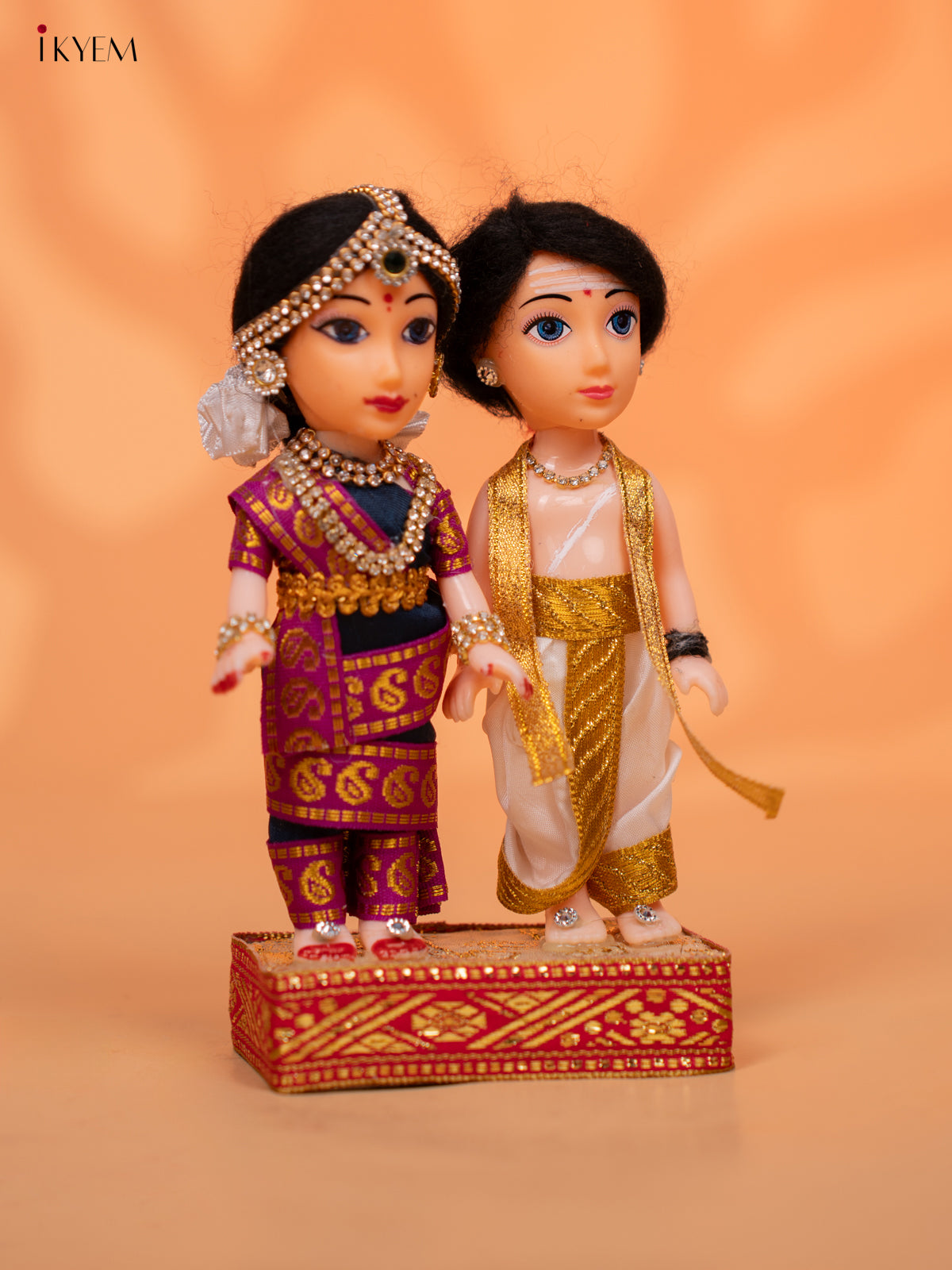 IYER COUPLE - Golu Display Doll - 6.5 inch - KC28141