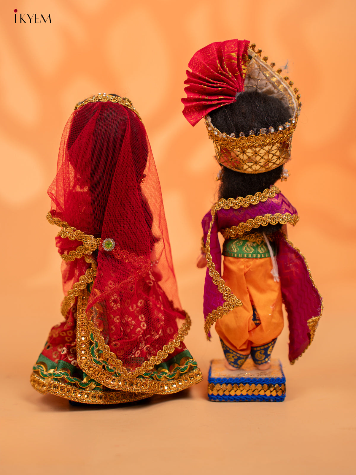 RADHA KRISHNA - Golu Display Doll - 10 inch - KC28147