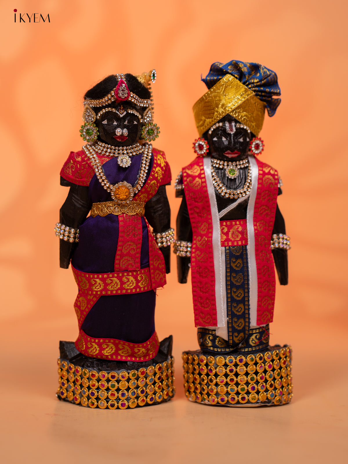 IYENGAR STYLE MARAPACHI - Golu Display Doll - 9 inch - KC28155