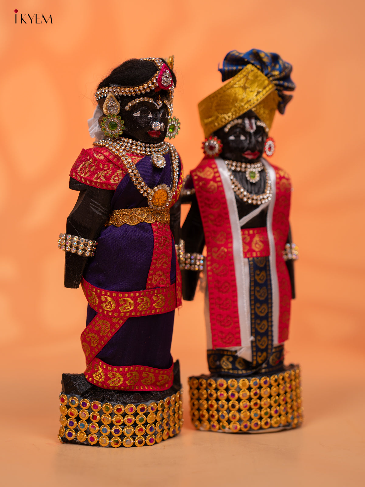 IYENGAR STYLE MARAPACHI - Golu Display Doll - 9 inch - KC28155