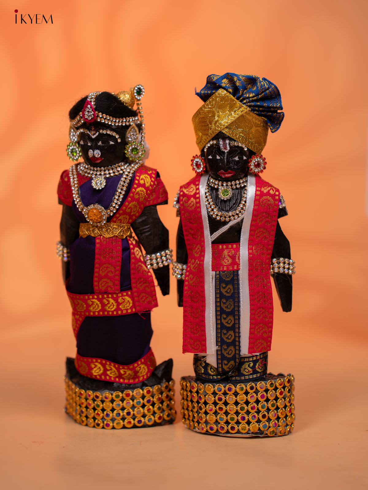IYENGAR STYLE MARAPACHI - Golu Display Doll - 9 inch - KC28155