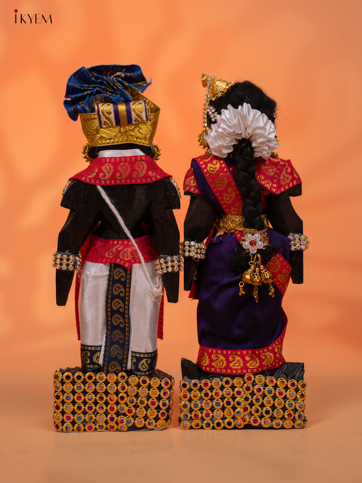 IYENGAR STYLE MARAPACHI - Golu Display Doll - 9 inch - KC28155