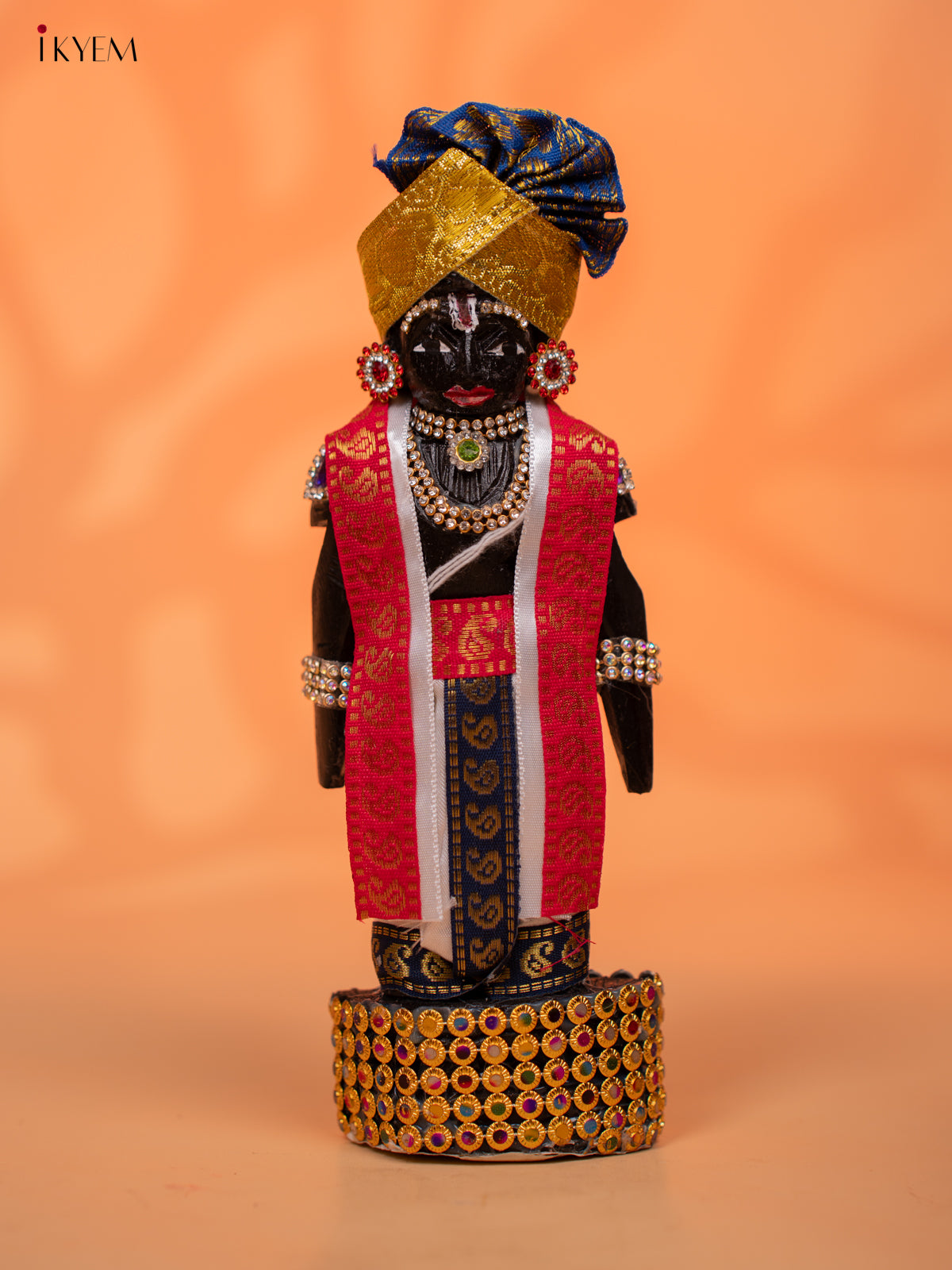 IYENGAR STYLE MARAPACHI - Golu Display Doll - 9 inch - KC28155