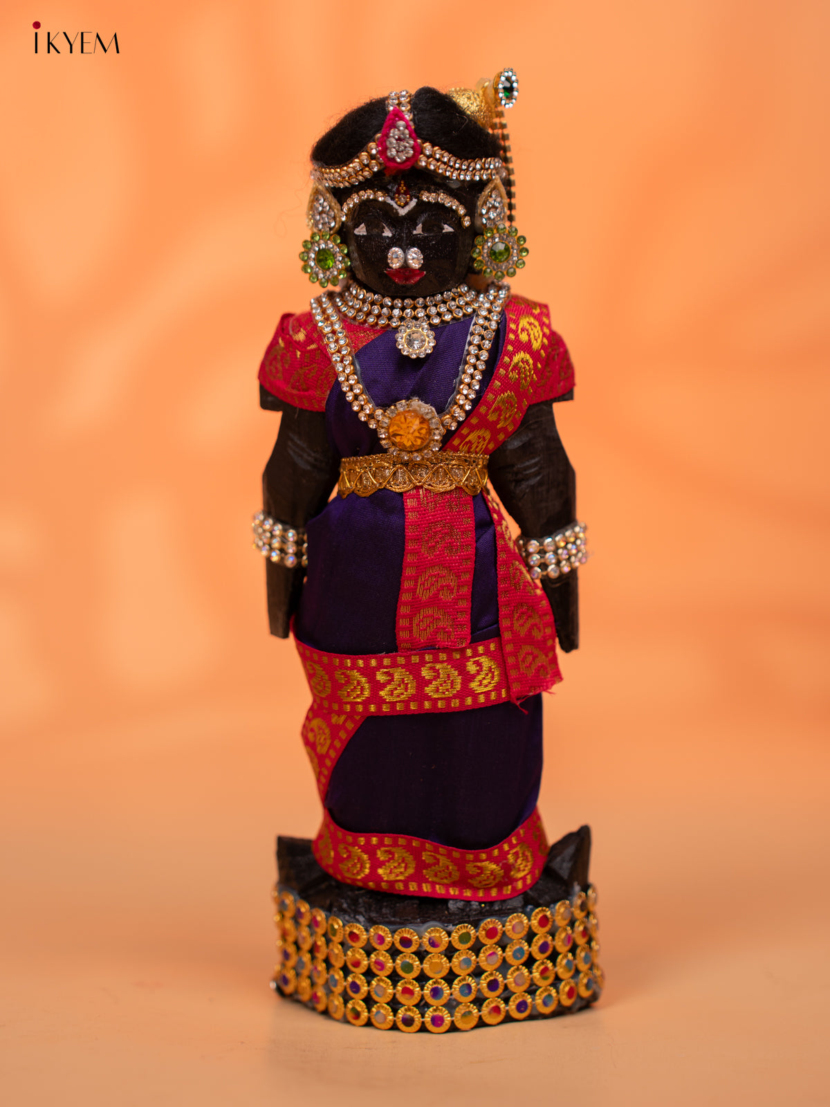 IYENGAR STYLE MARAPACHI - Golu Display Doll - 9 inch - KC28155
