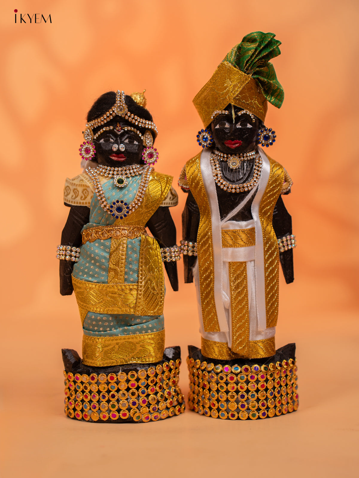 IYENGAR STYLE MARAPACHI - Golu Display Doll - 9 inch - KC28156