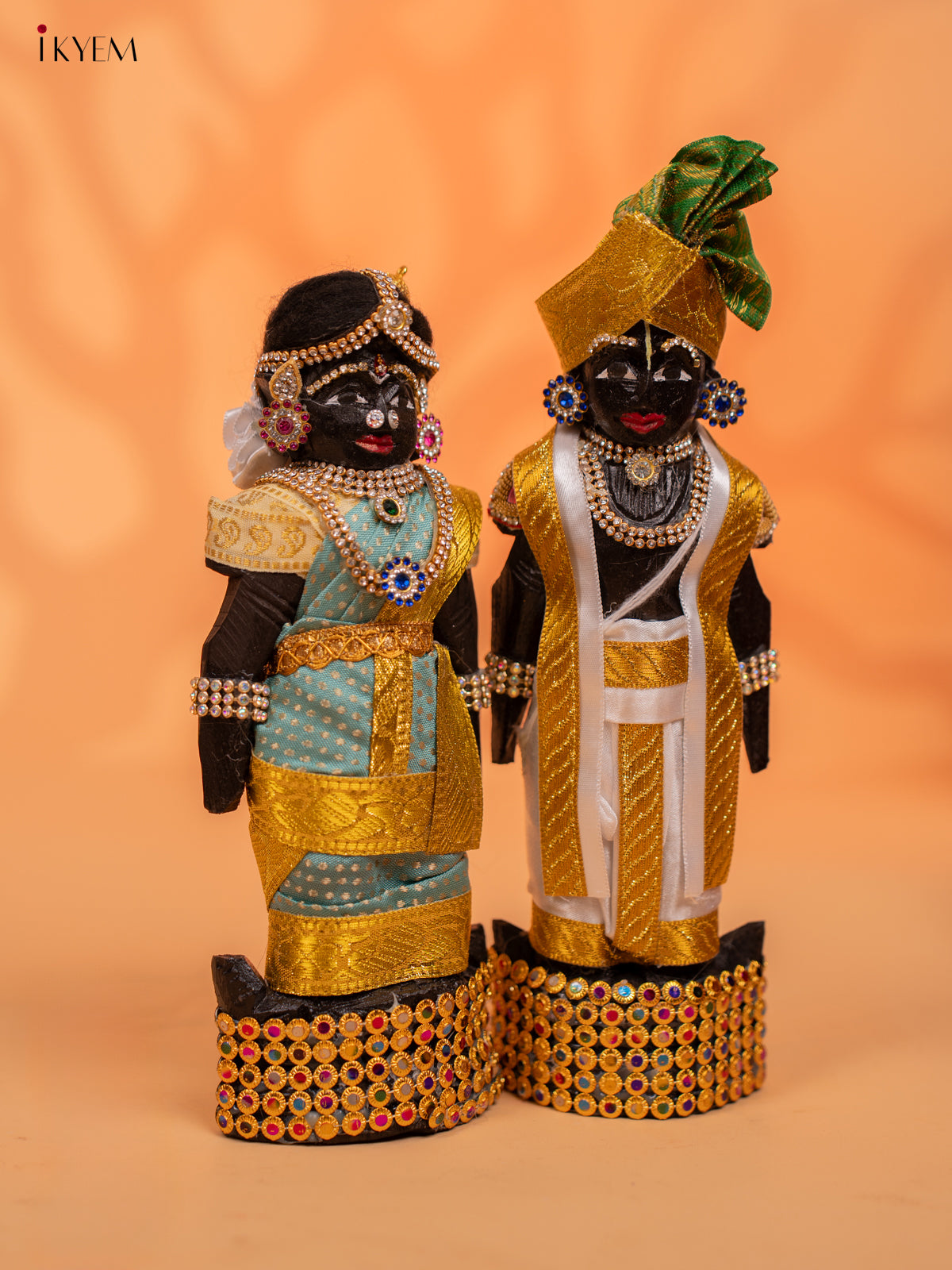 IYENGAR STYLE MARAPACHI - Golu Display Doll - 9 inch - KC28156