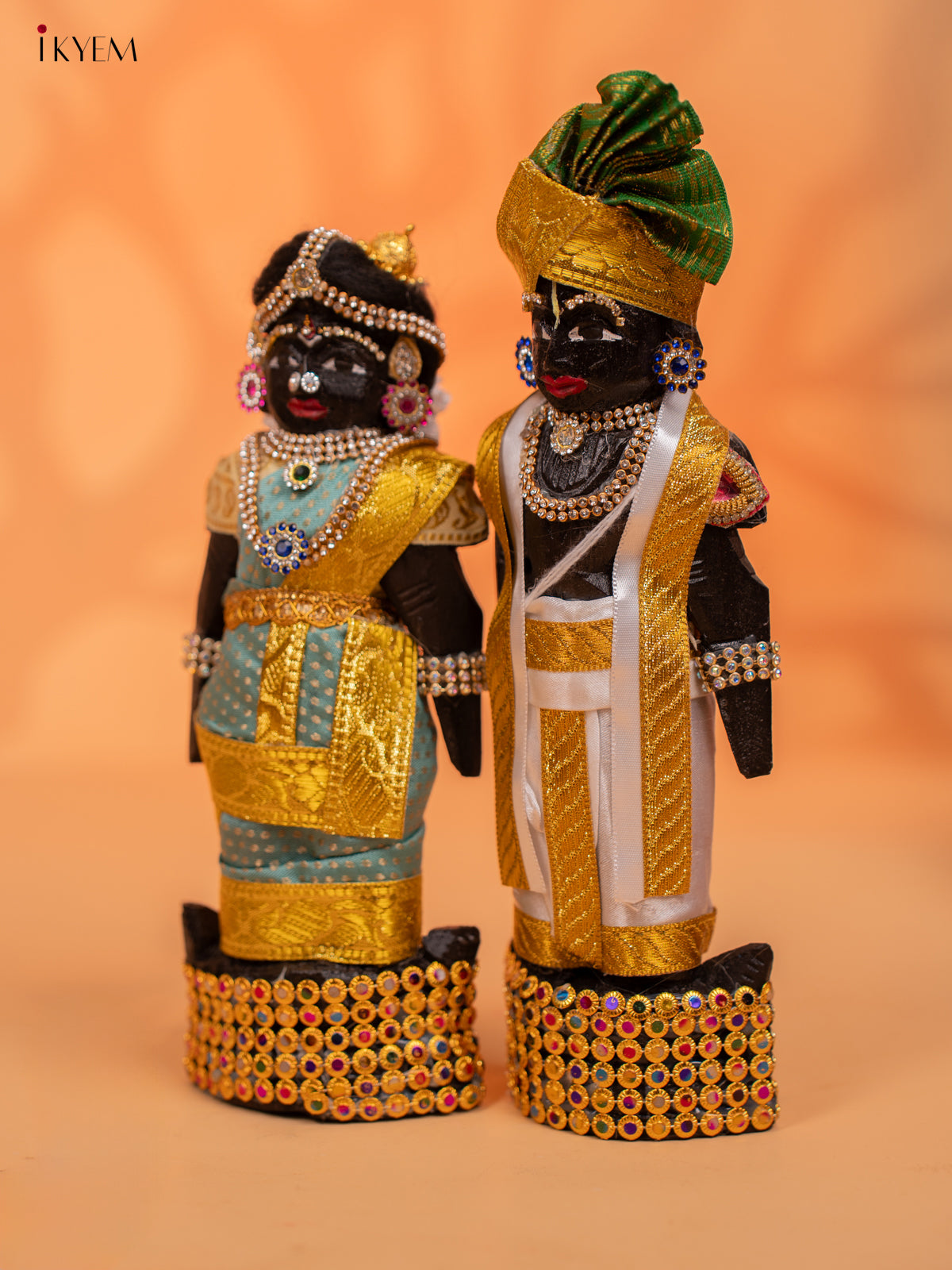 IYENGAR STYLE MARAPACHI - Golu Display Doll - 9 inch - KC28156