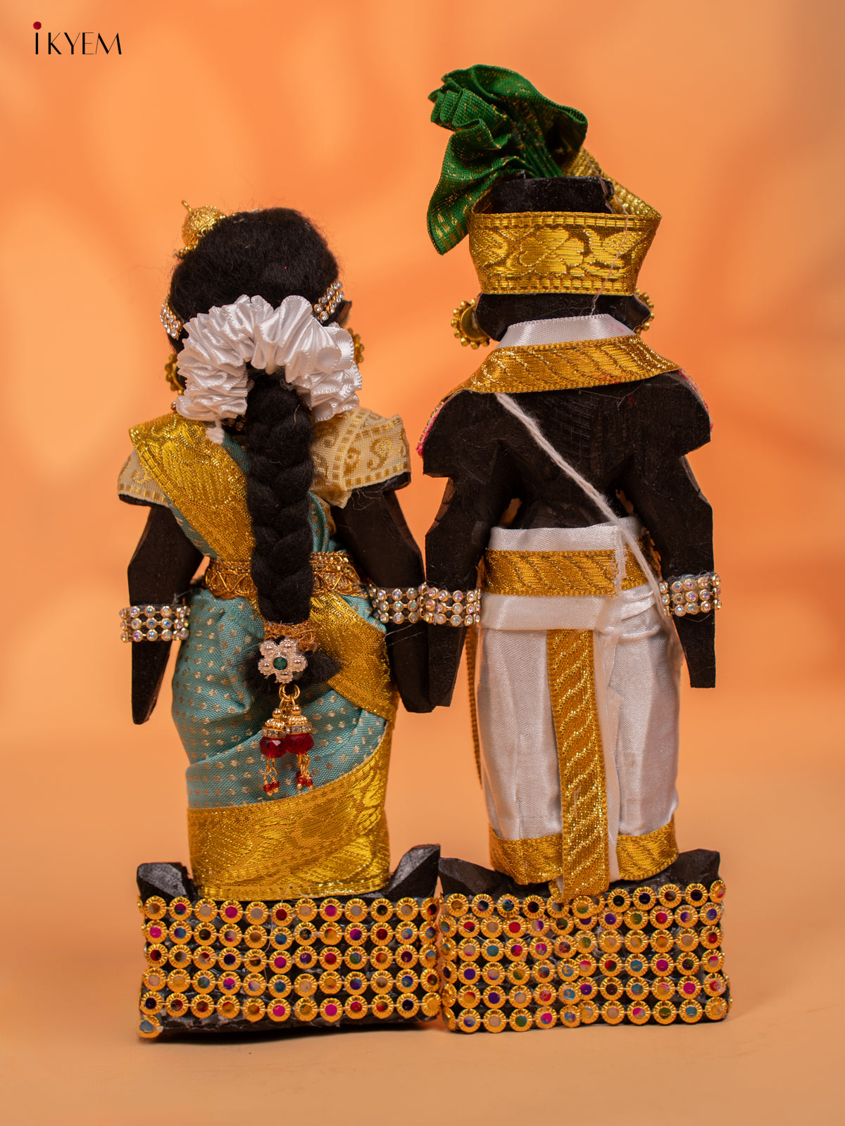 IYENGAR STYLE MARAPACHI - Golu Display Doll - 9 inch - KC28156