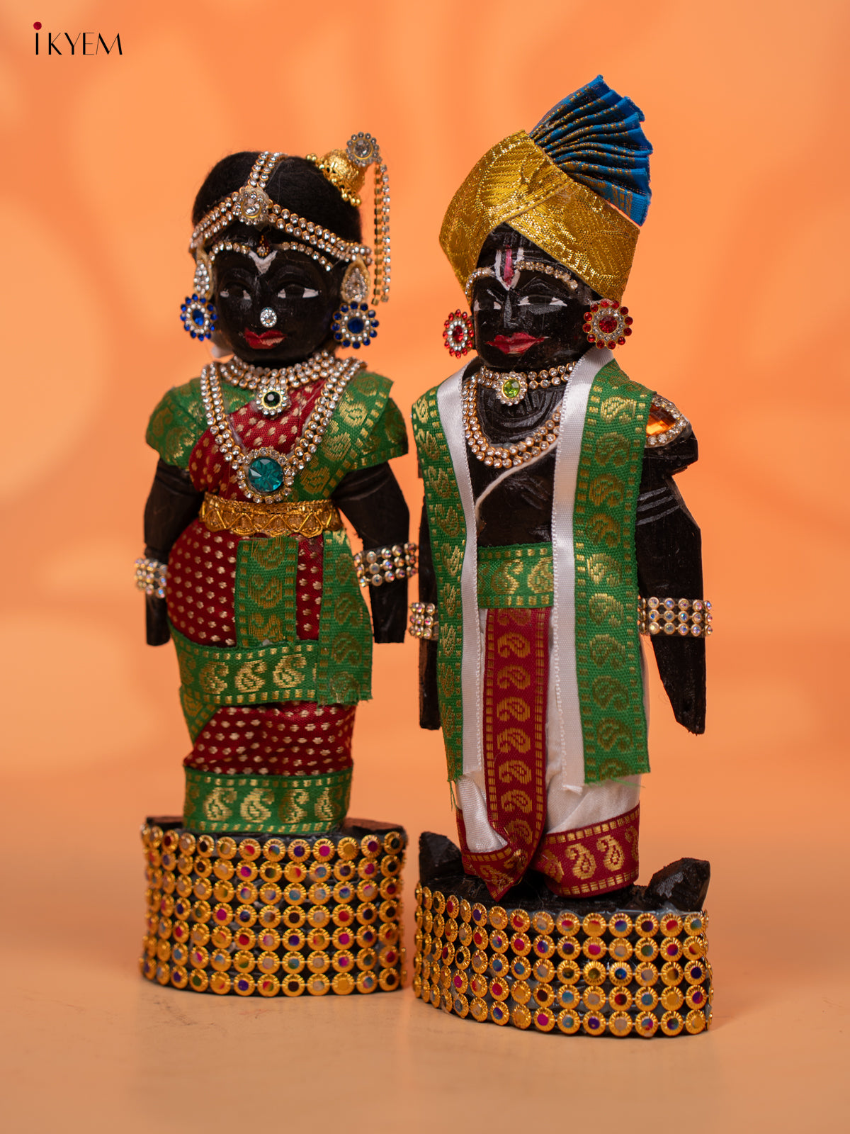 IYENGAR STYLE MARAPACHI - Golu Display Doll - 9 inch - KC28157