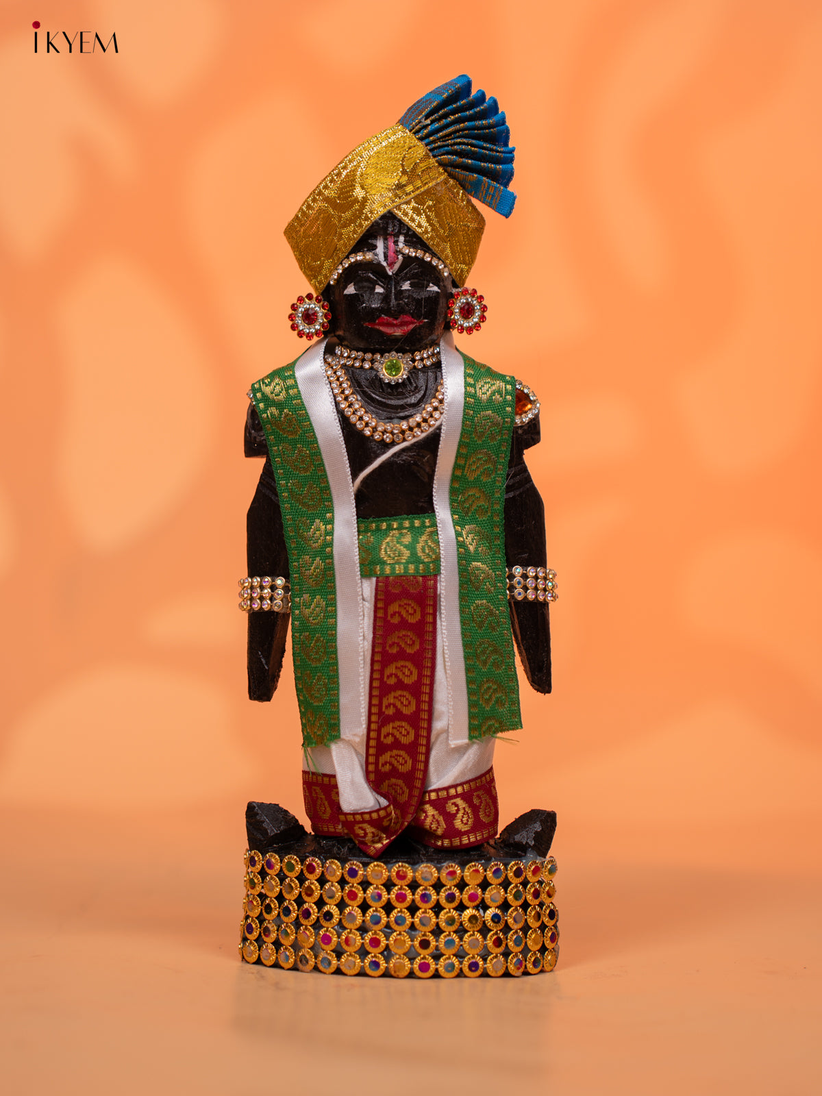 IYENGAR STYLE MARAPACHI - Golu Display Doll - 9 inch - KC28157