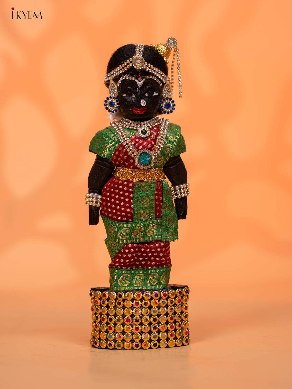 IYENGAR STYLE MARAPACHI - Golu Display Doll - 9 inch - KC28157