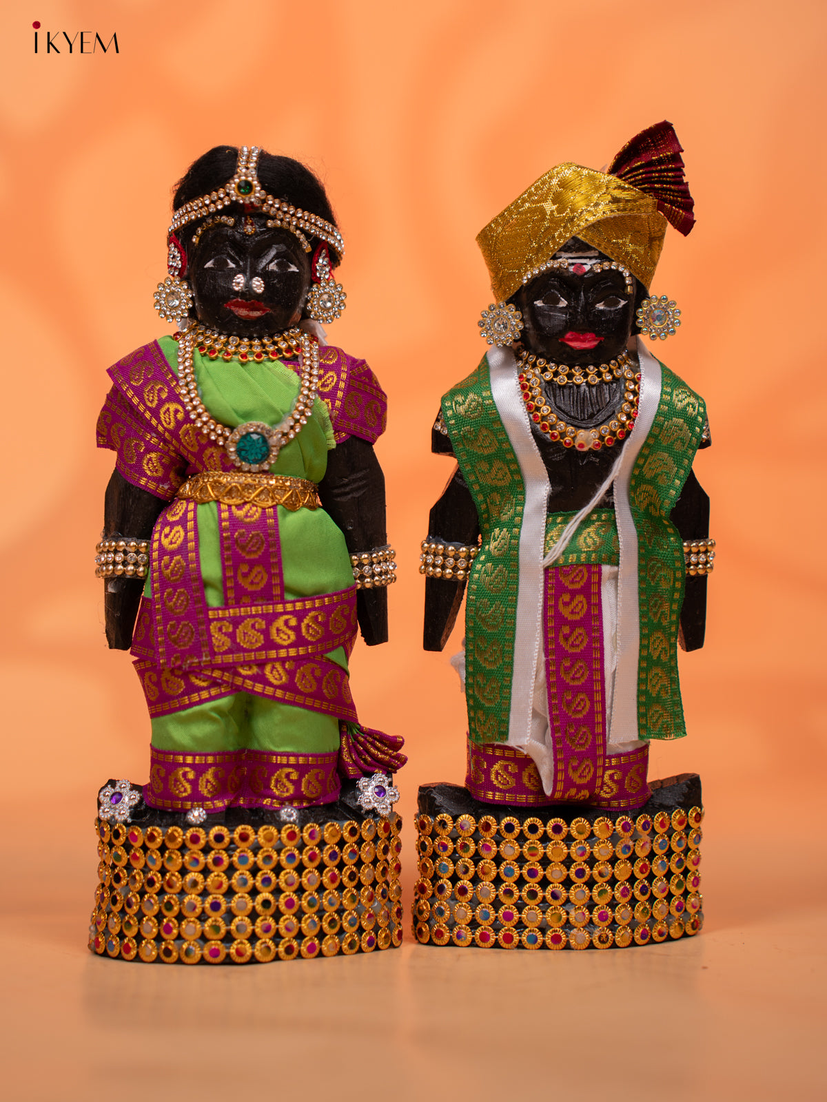 IYER STYLE MARAPACHI - Golu Display Doll - 9 inch - KC28158