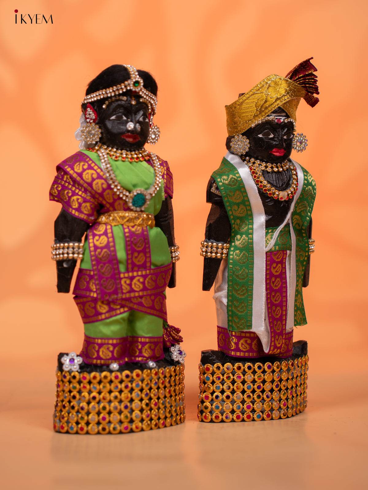 IYER STYLE MARAPACHI - Golu Display Doll - 9 inch - KC28158