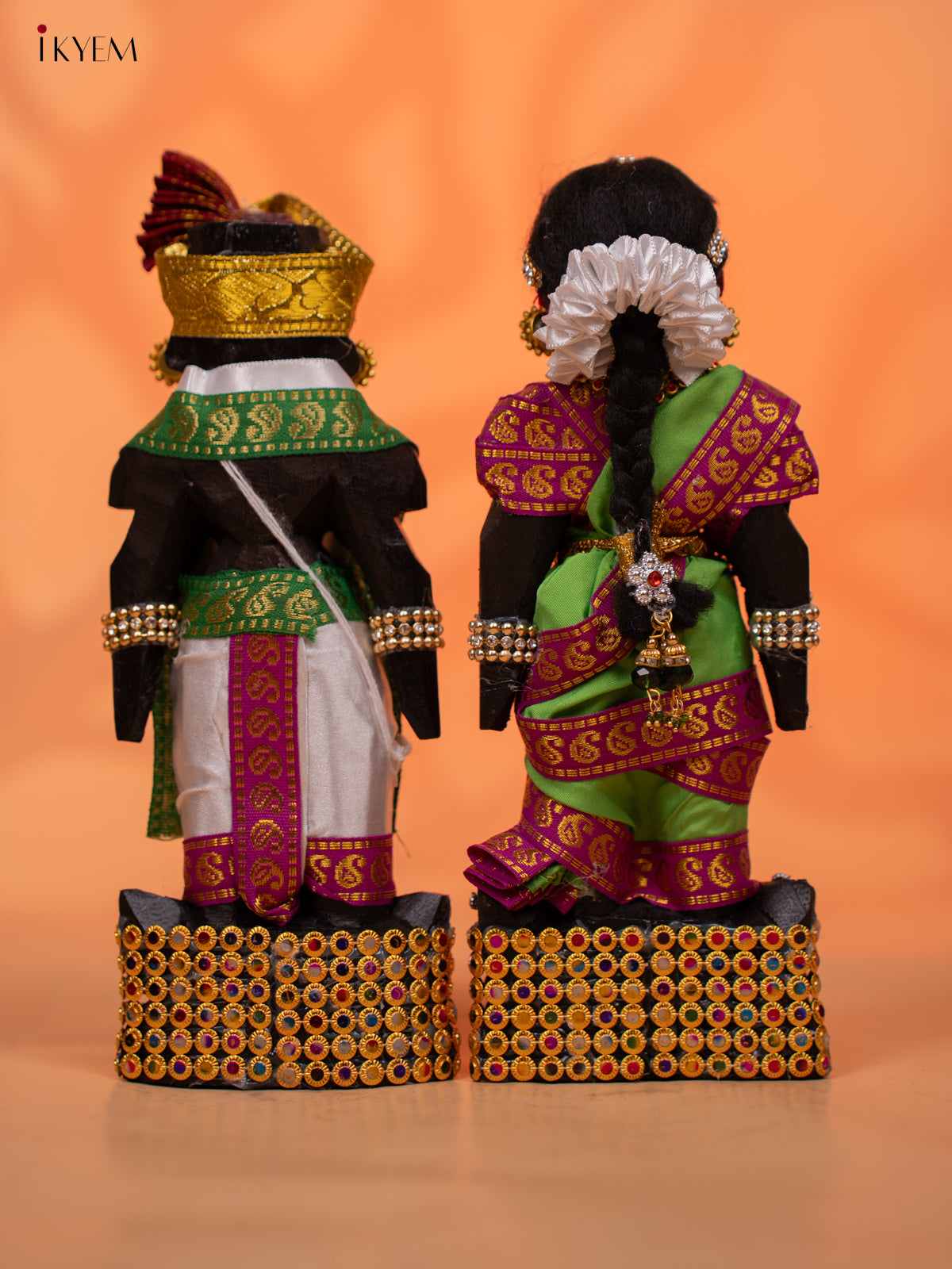 IYER STYLE MARAPACHI - Golu Display Doll - 9 inch - KC28158