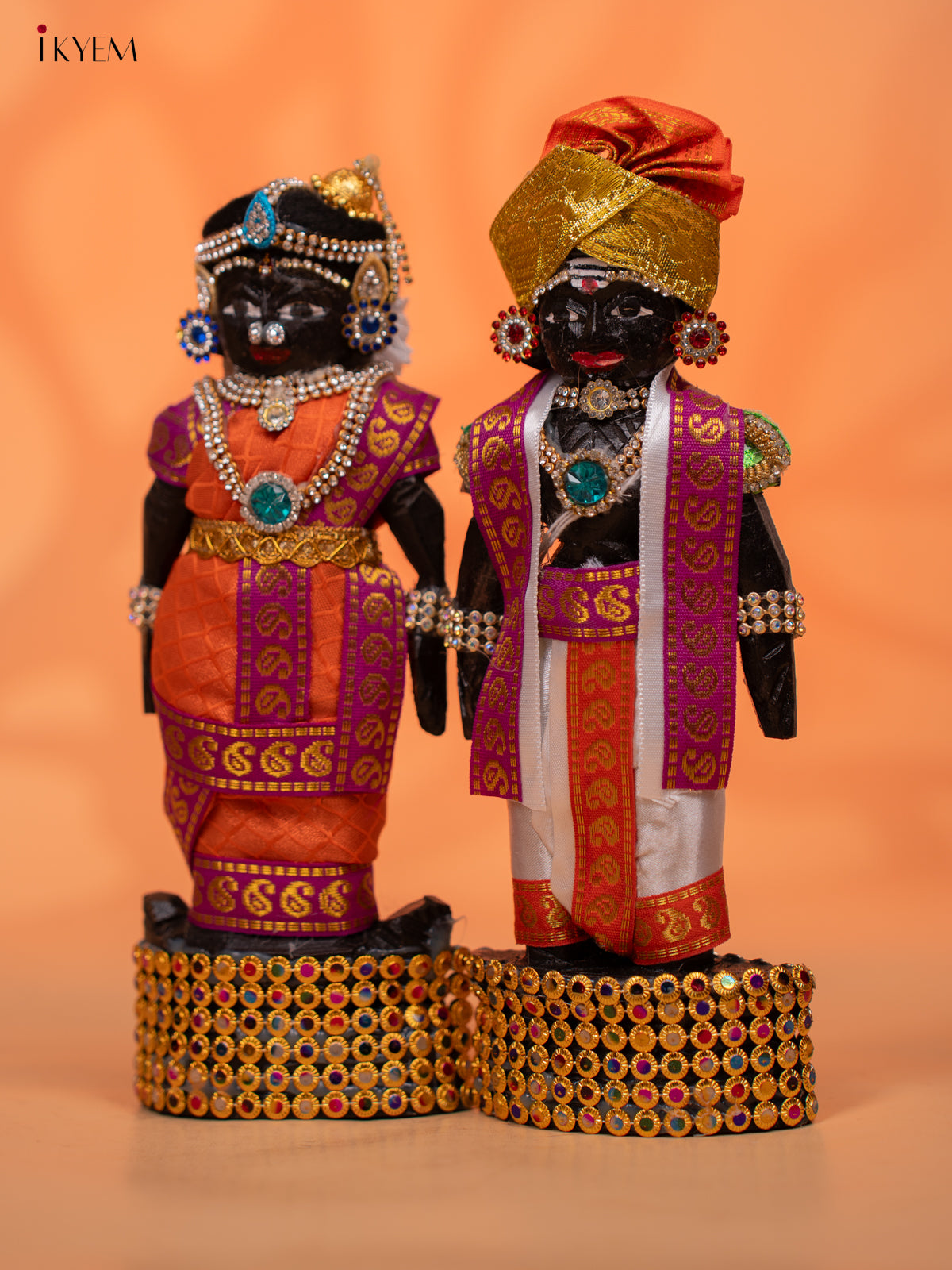 IYER STYLE MARAPACHI - Golu Display Doll - 9 inch - KC28160