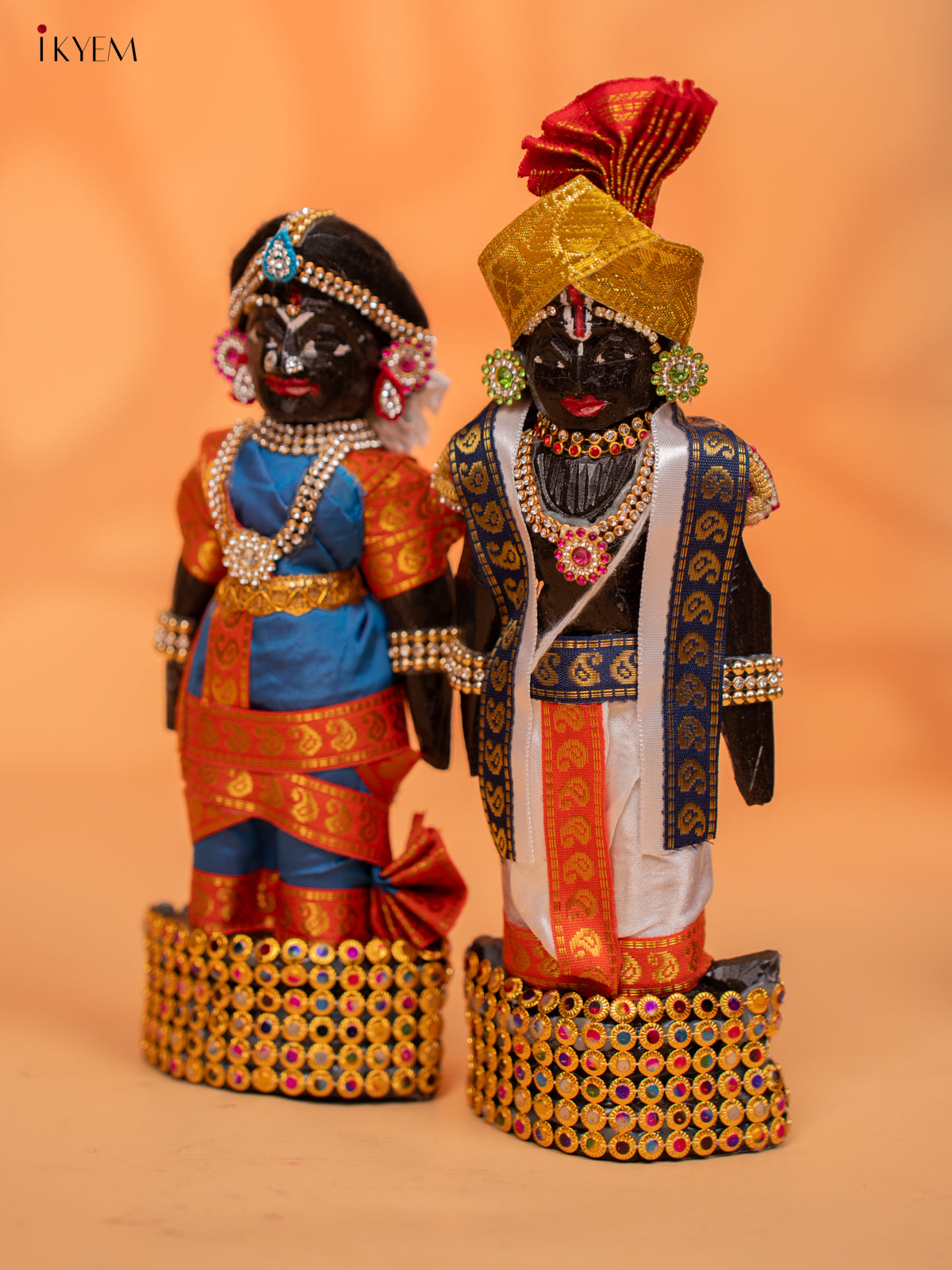 IYENGAR STYLE MARAPACHI - Golu Display Doll - 9 inch - KC28163