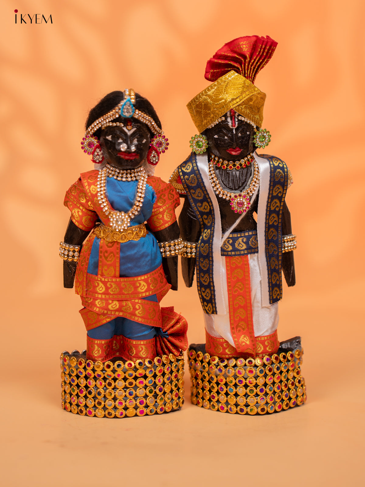 IYENGAR STYLE MARAPACHI - Golu Display Doll - 9 inch - KC28163