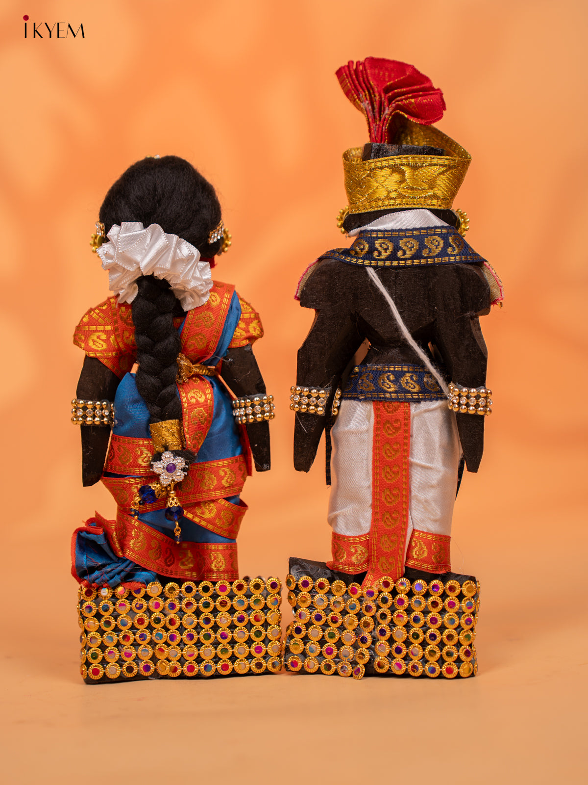 IYENGAR STYLE MARAPACHI - Golu Display Doll - 9 inch - KC28163