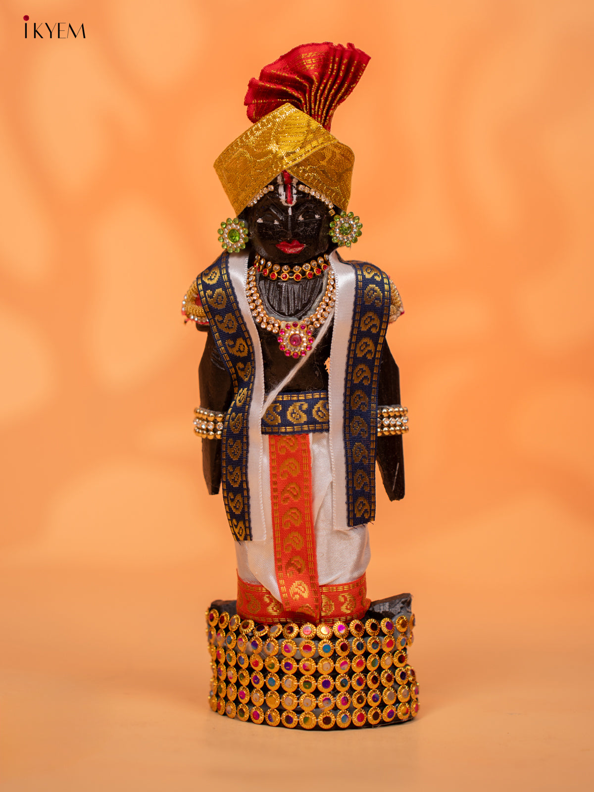 IYENGAR STYLE MARAPACHI - Golu Display Doll - 9 inch - KC28163