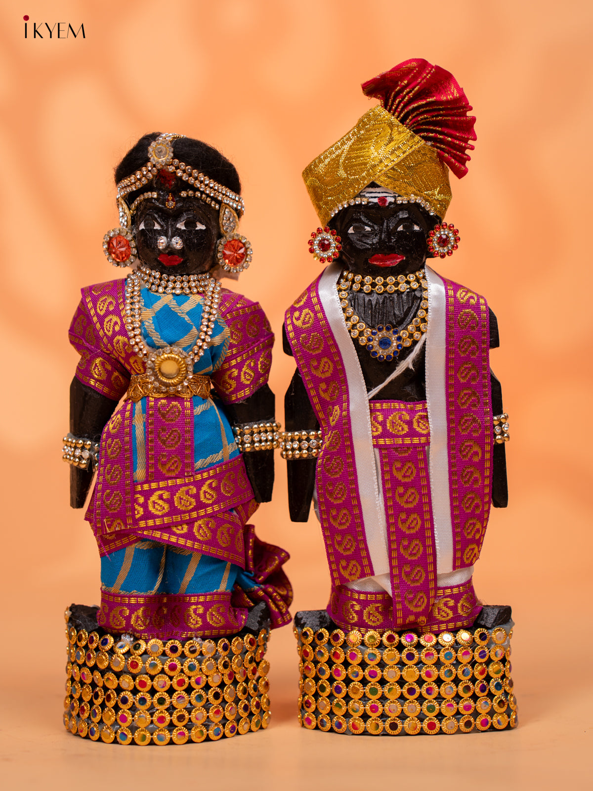 IYER STYLE MARAPACHI - Golu Display Doll - 9 inch - KC28164