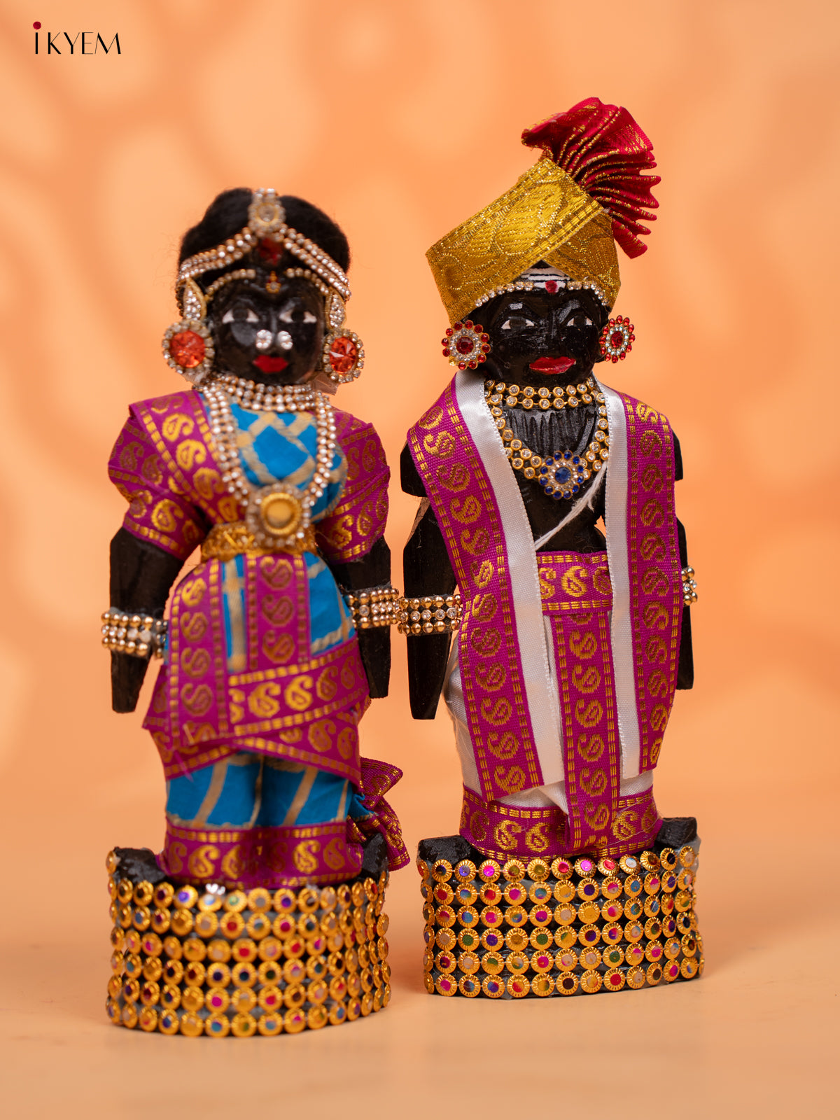 IYER STYLE MARAPACHI - Golu Display Doll - 9 inch - KC28164