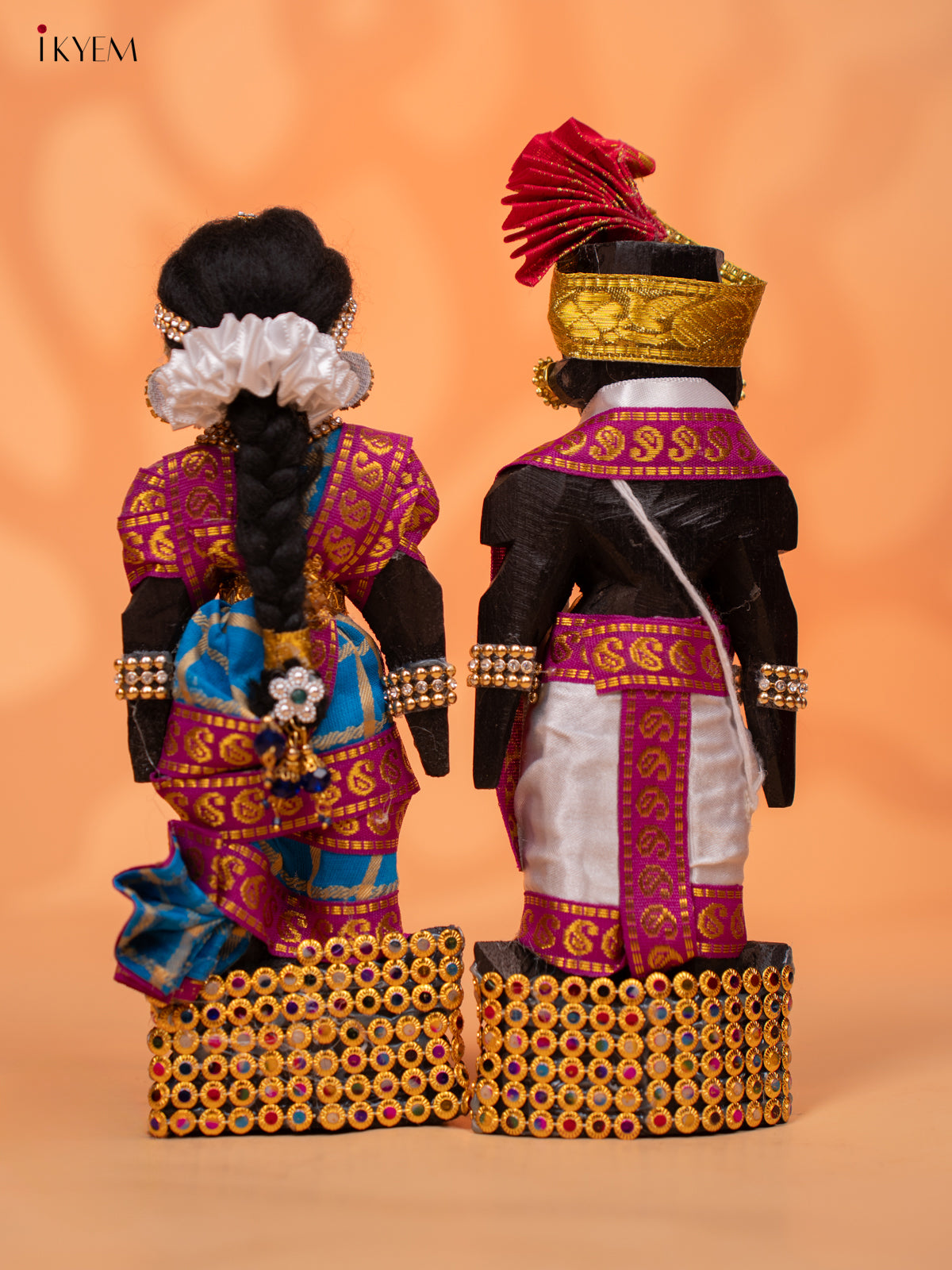 IYER STYLE MARAPACHI - Golu Display Doll - 9 inch - KC28164