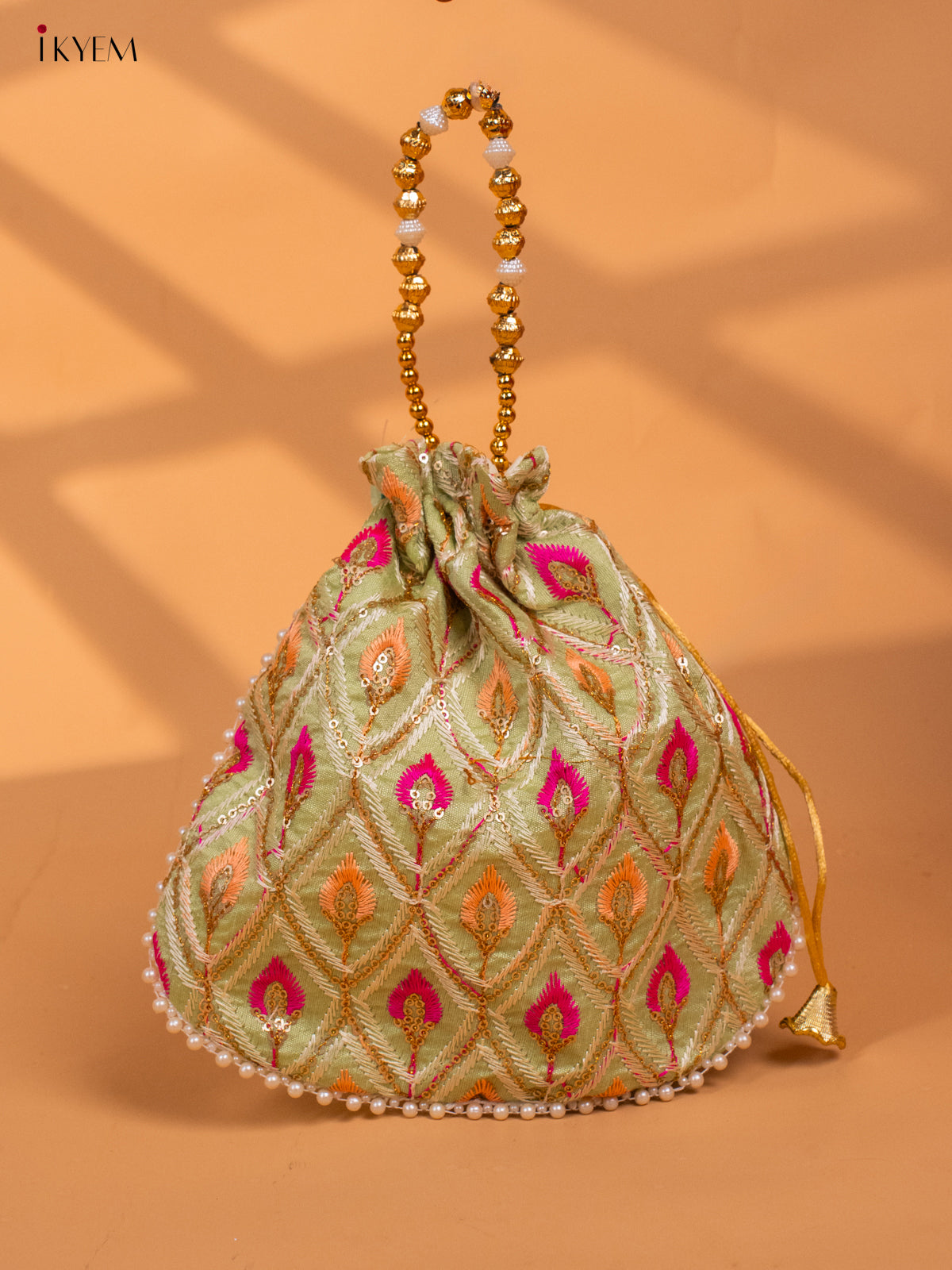 Designer Embroidered Potli Bag - Return Gift - KC29113