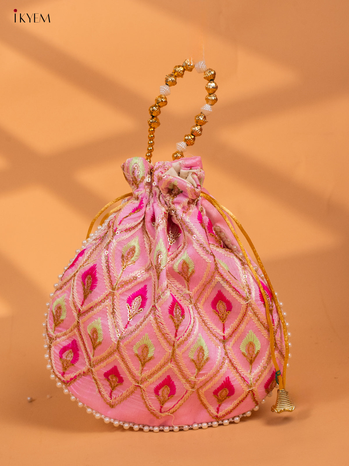 Designer Embroidered Potli Bag - Return Gift - KC29113