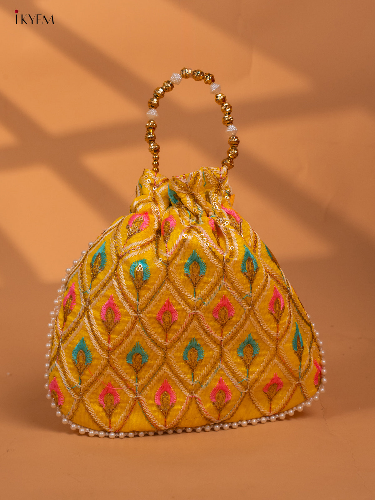 Designer Embroidered Potli Bag - Return Gift - KC29113