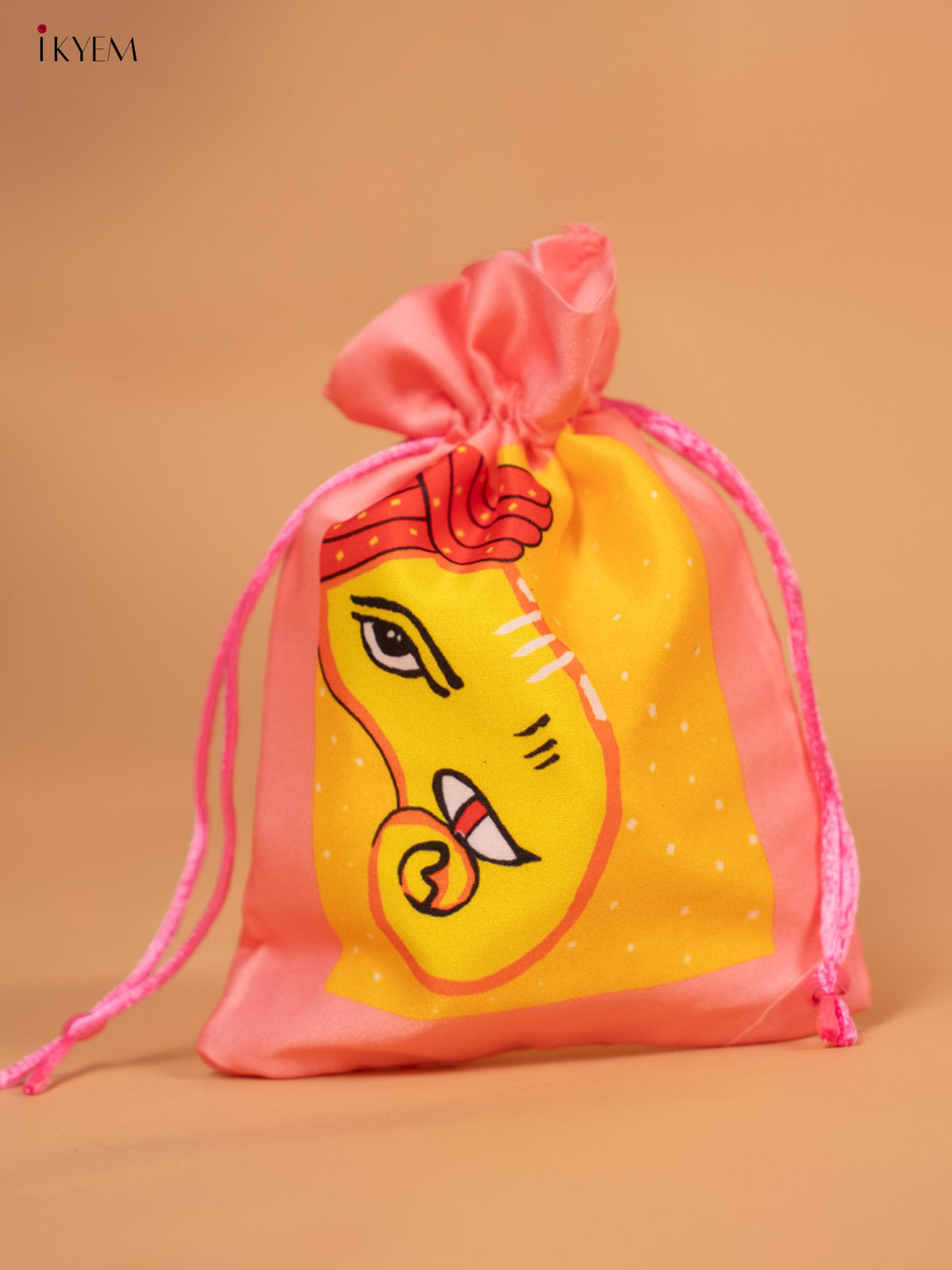 Digital Printed Ganesha String Bag - KC29117