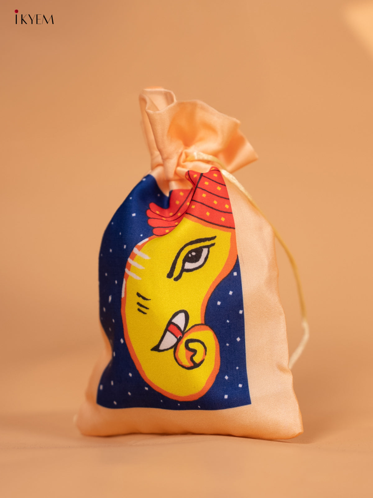 Digital Printed Ganesha String Bag - KC29117