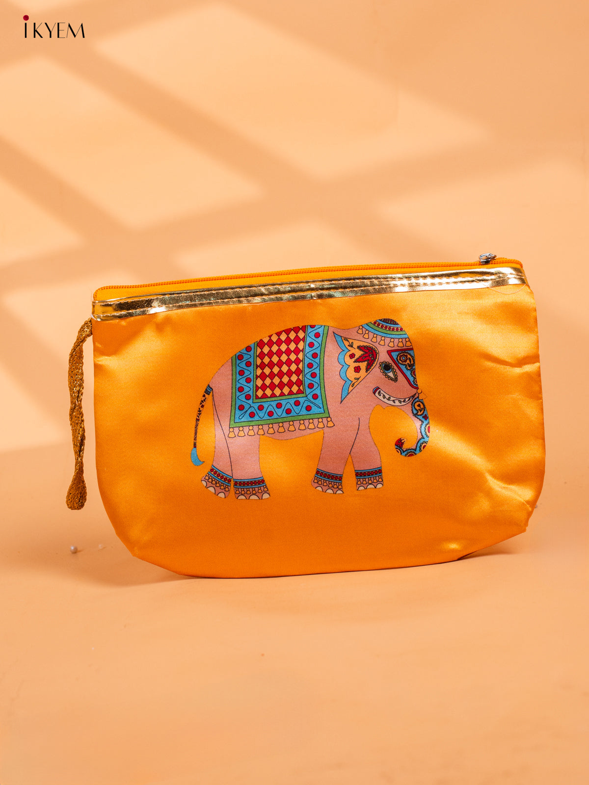 Digital Printed Elephant Pouch -KC29125