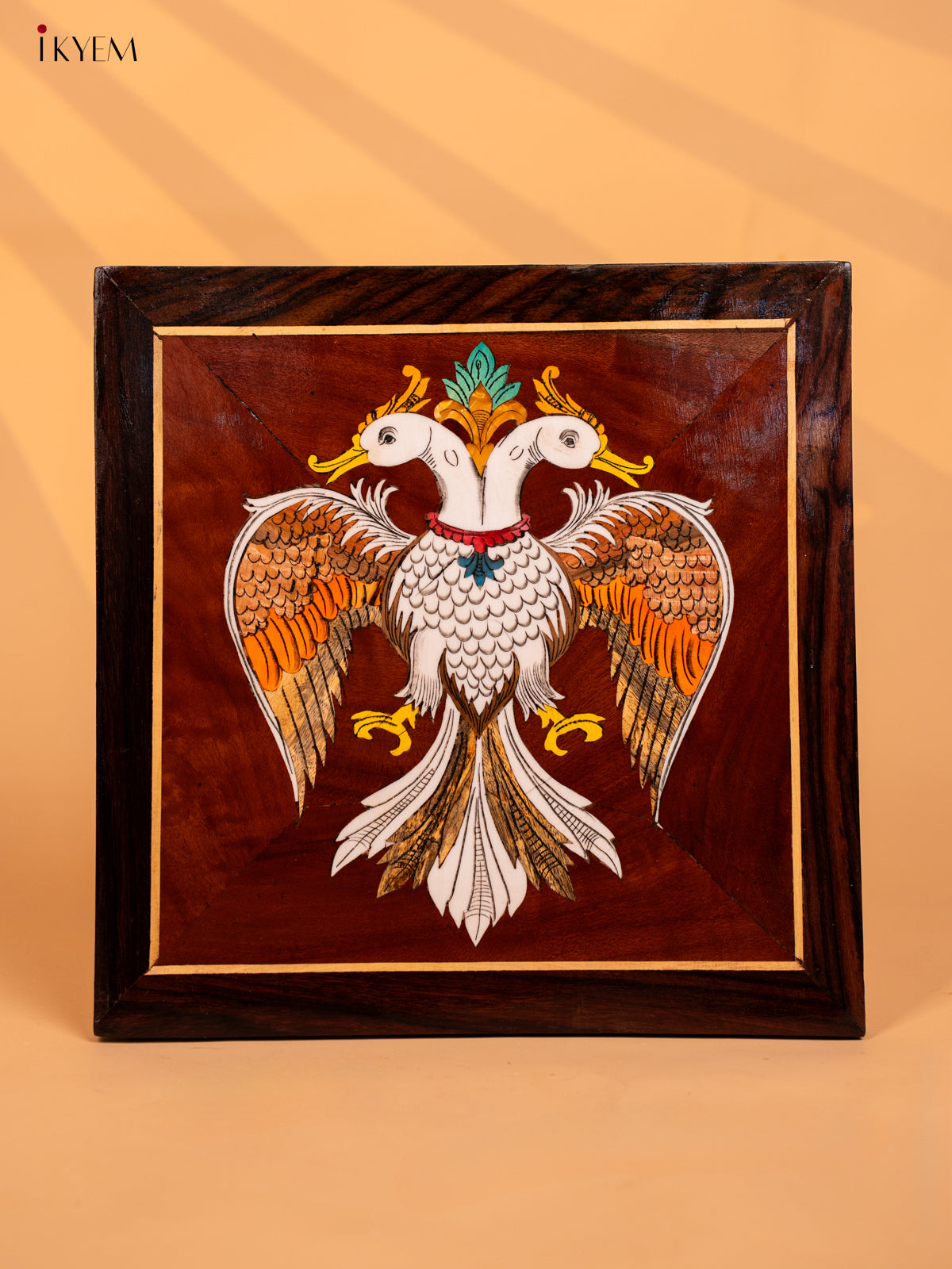 Mysore Rosewood Panel-Gandaberunda - KD02120